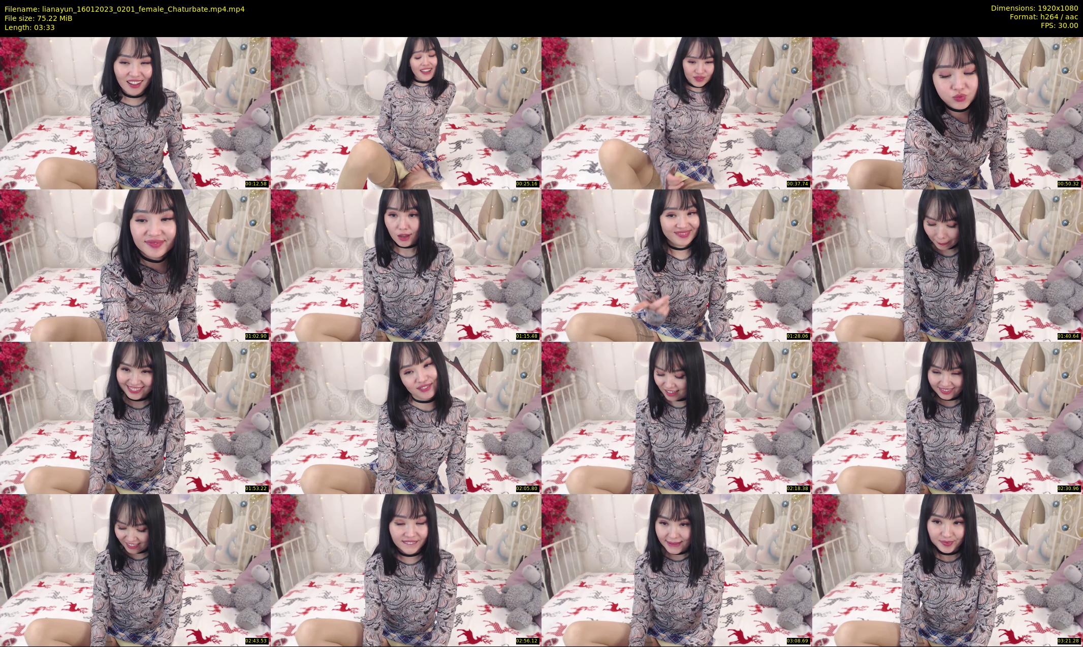 lianayun — 4 minute Chaturbate female cam show recording, 1080p, Jan 16, 2023