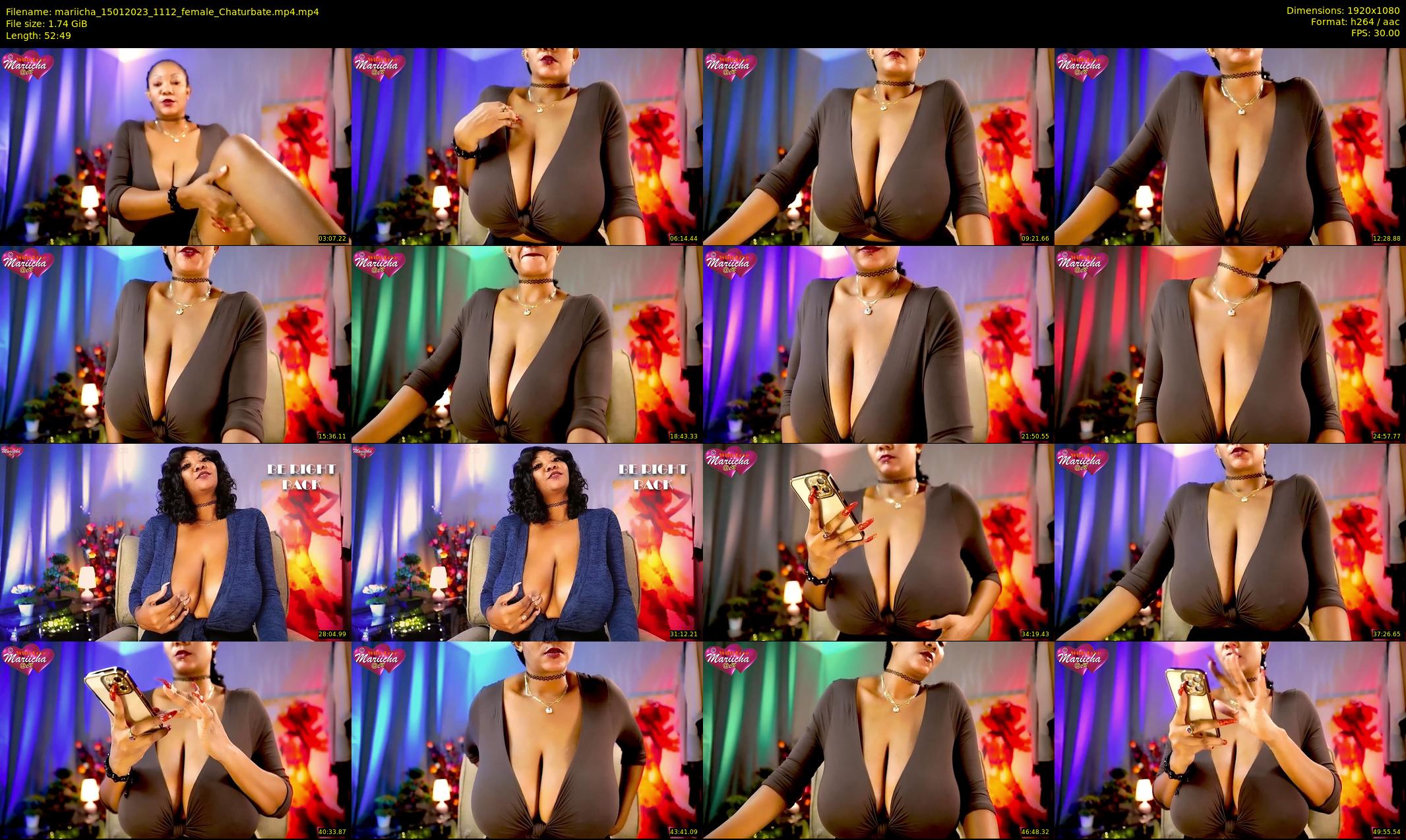 mariicha — 53 minute Chaturbate female cam show recording, 1080p, Jan 15, 2023
