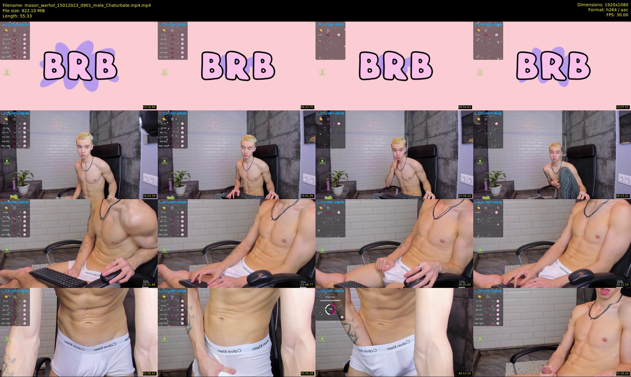 mason_warhol — 56 minute Chaturbate male cam show recording, 1080p, Jan 15, 2023