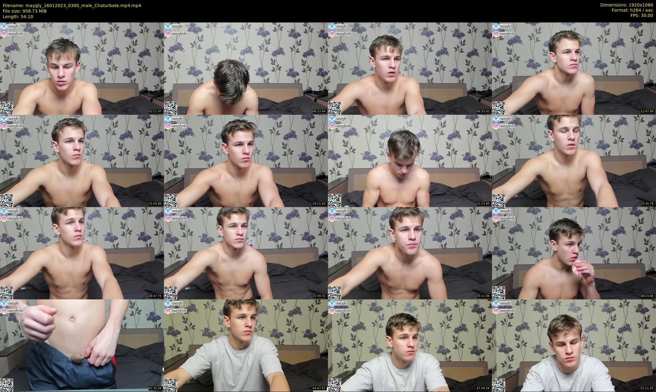 maygly — 55 minute Chaturbate male cam show recording, 1080p, Jan 16, 2023