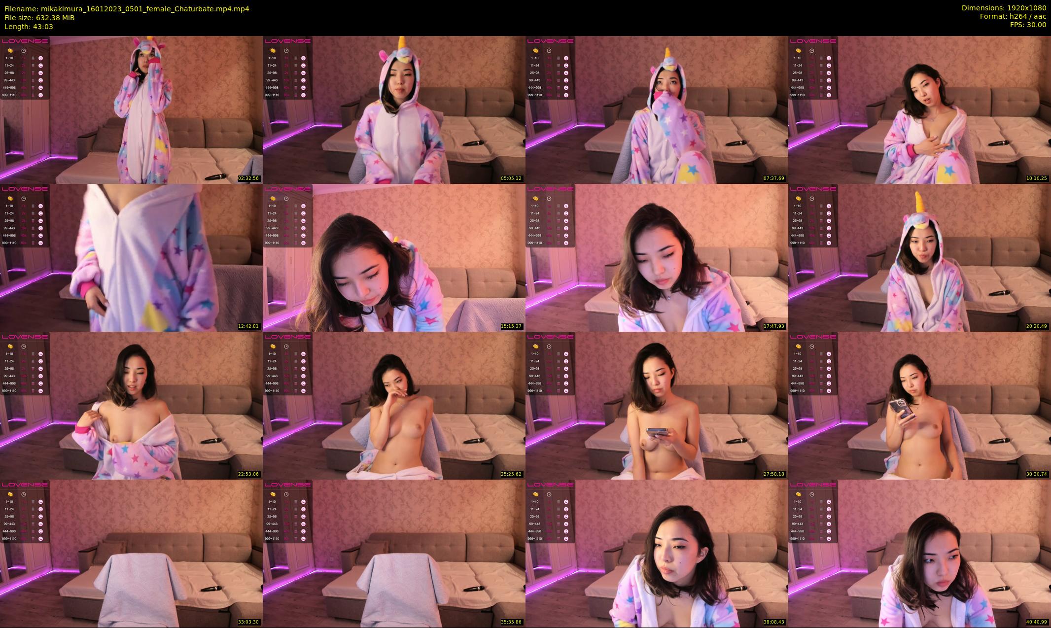 mikakimura — 44 minute Chaturbate female cam show recording, 1080p, Jan 16, 2023
