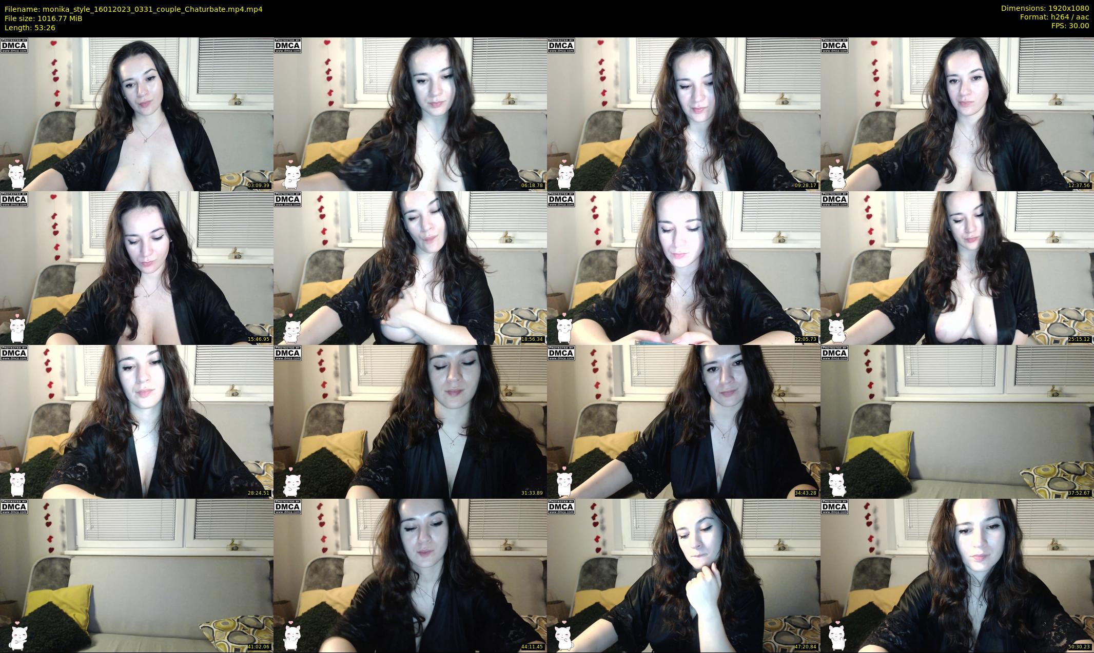 monika_style — 54 minute Chaturbate female cam show recording, 1080p, Jan 16, 2023