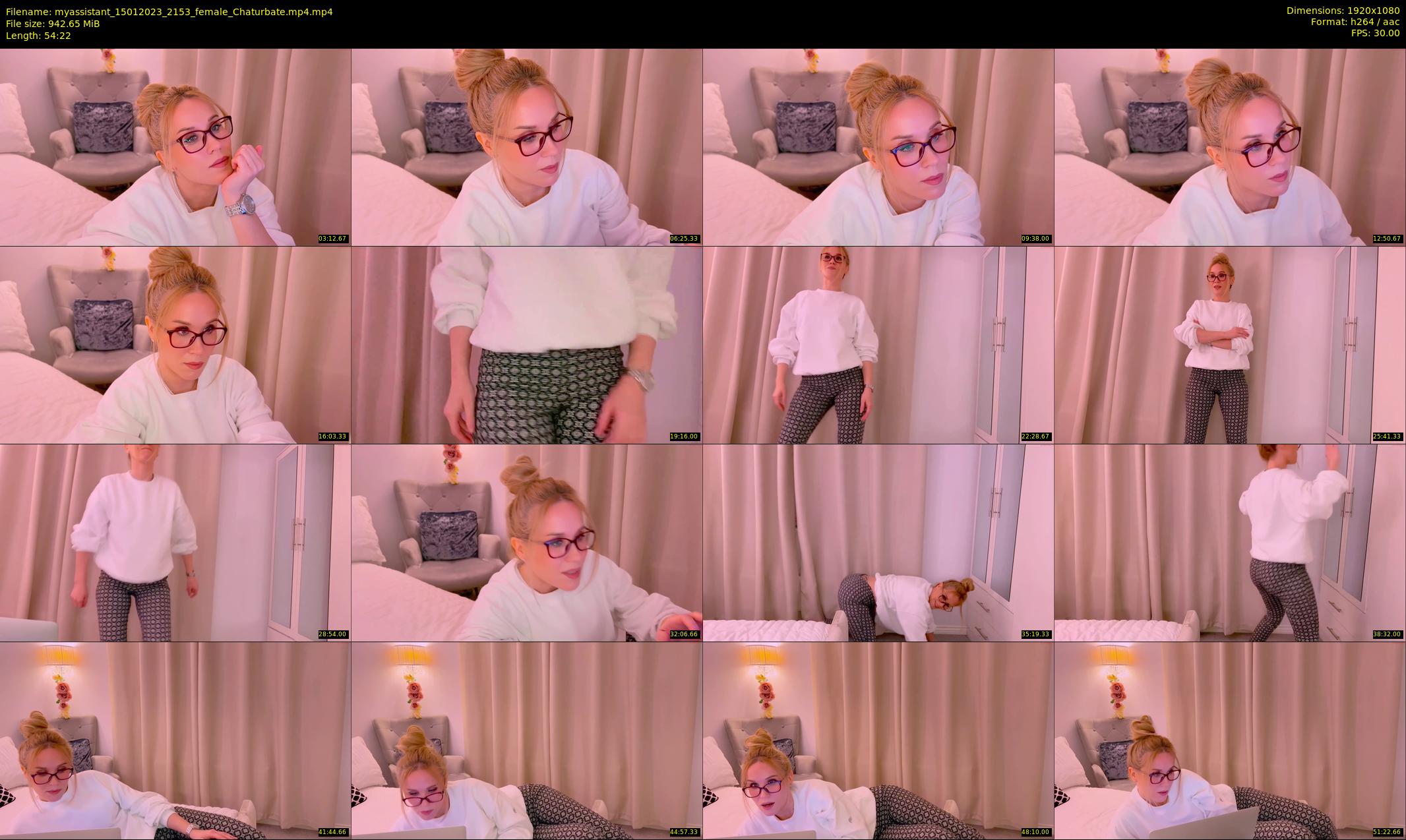 myassistant — 55 minute Chaturbate female cam show recording, 1080p, Jan 15, 2023
