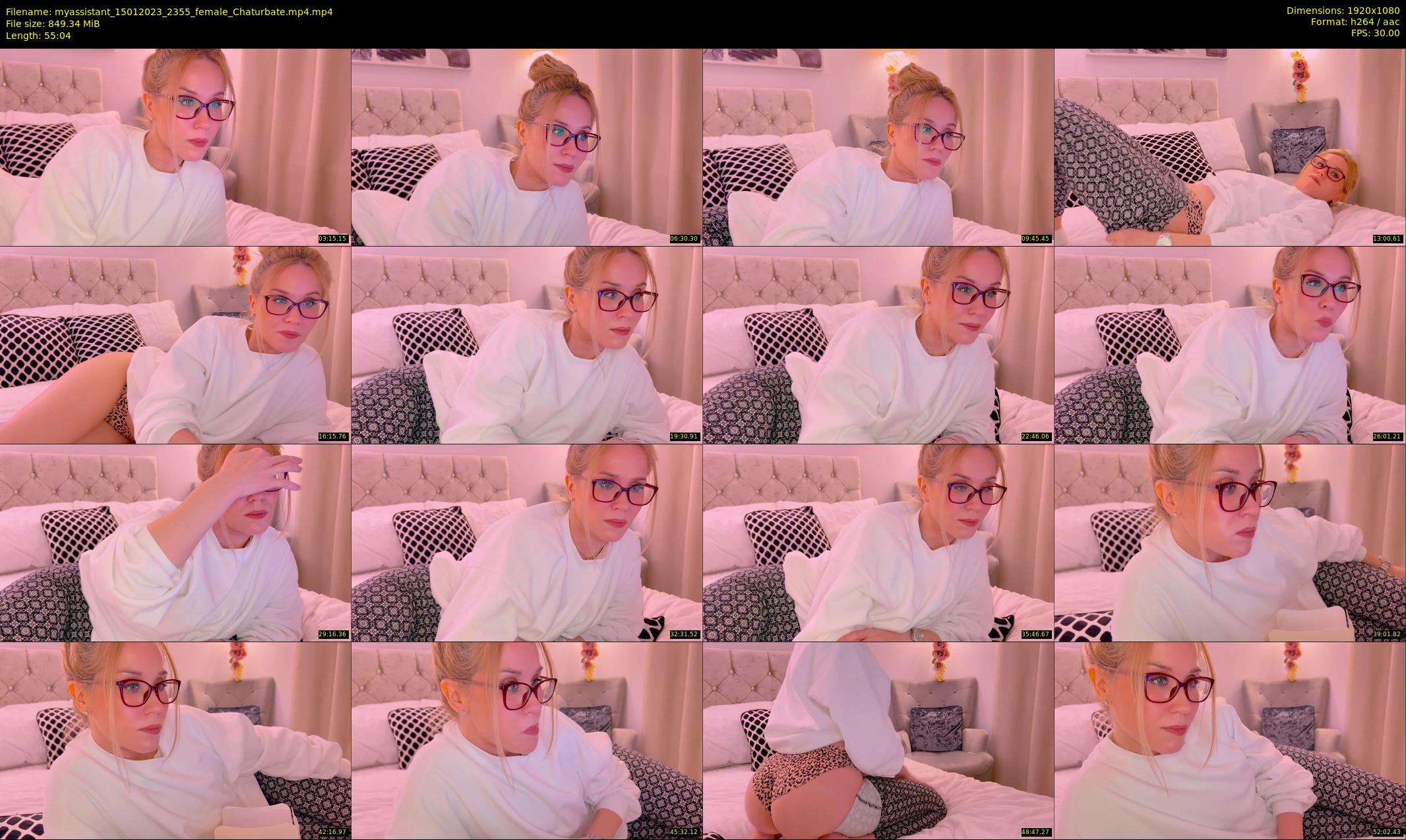 myassistant — 56 minute Chaturbate female cam show recording, 1080p, Jan 15, 2023