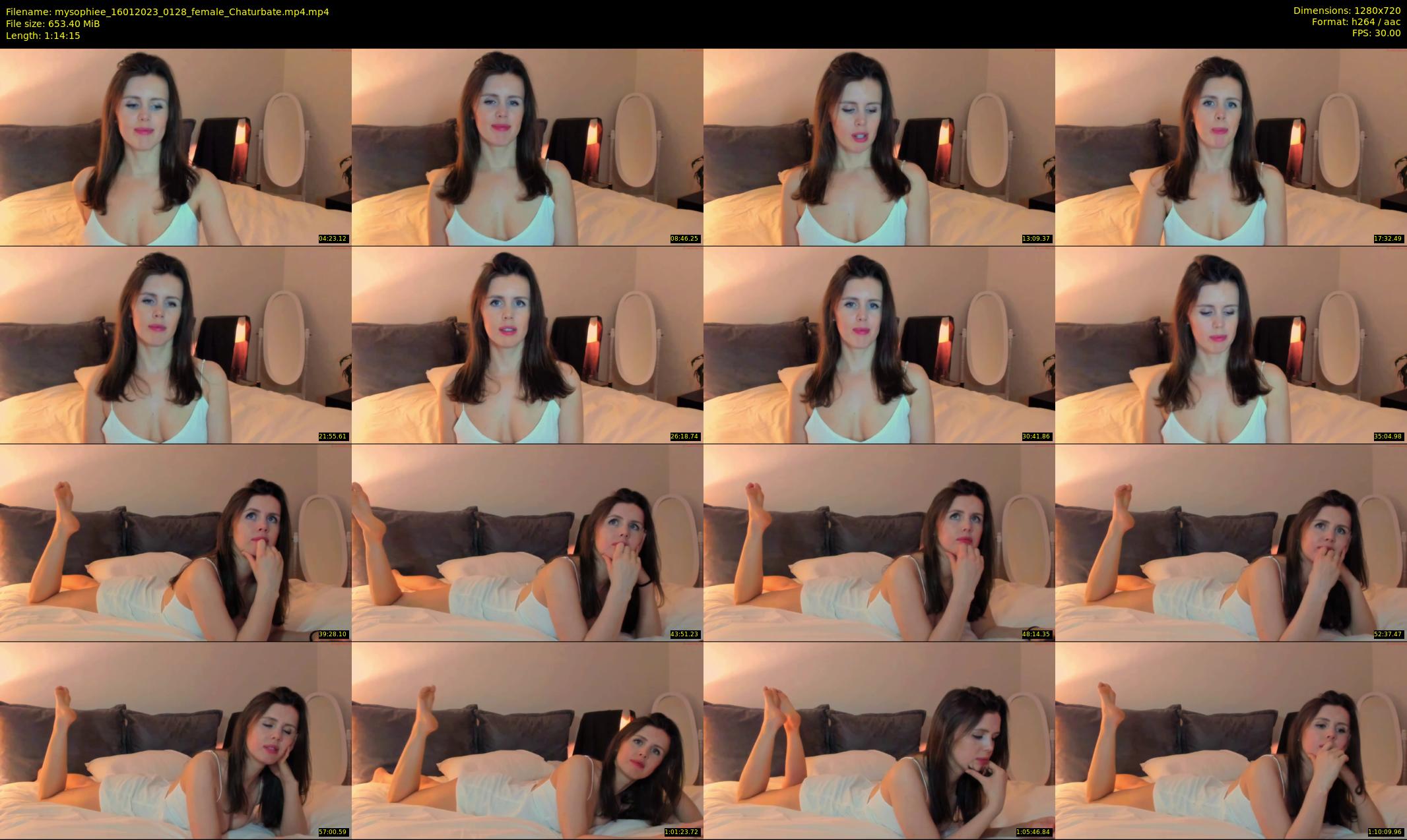 mysophiee — 75 minute Chaturbate female cam show recording, 720p, Jan 16, 2023