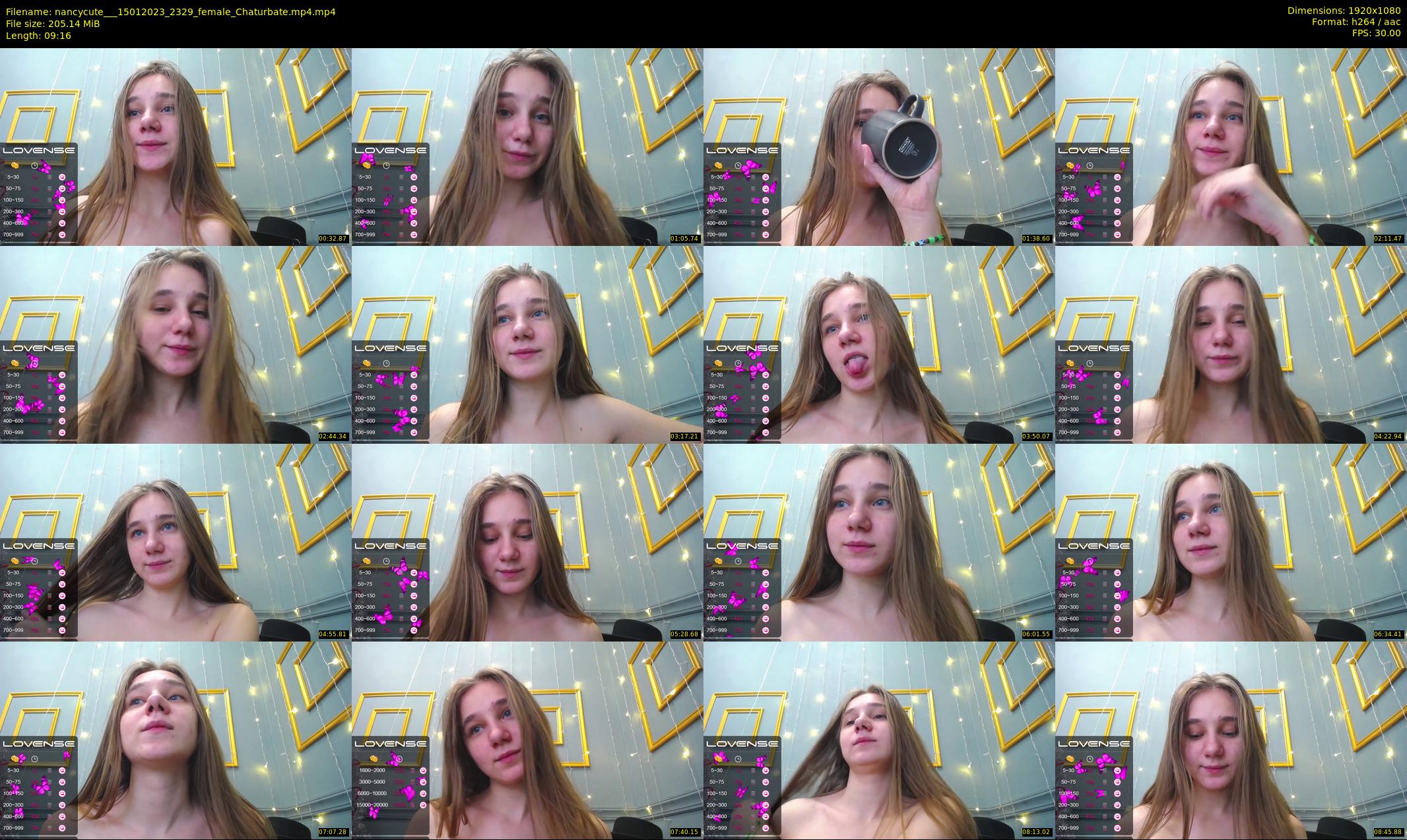 nancycute__ — 10 minute Chaturbate female cam show recording, 1080p, Jan 15, 2023