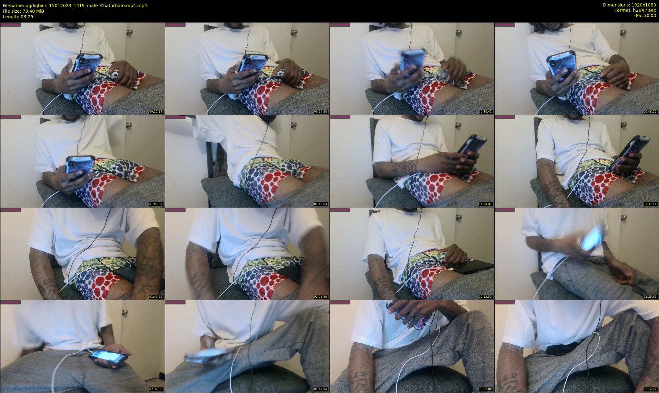 ogdigbick — 4 minute Chaturbate male cam show recording, 1080p, Jan 15, 2023