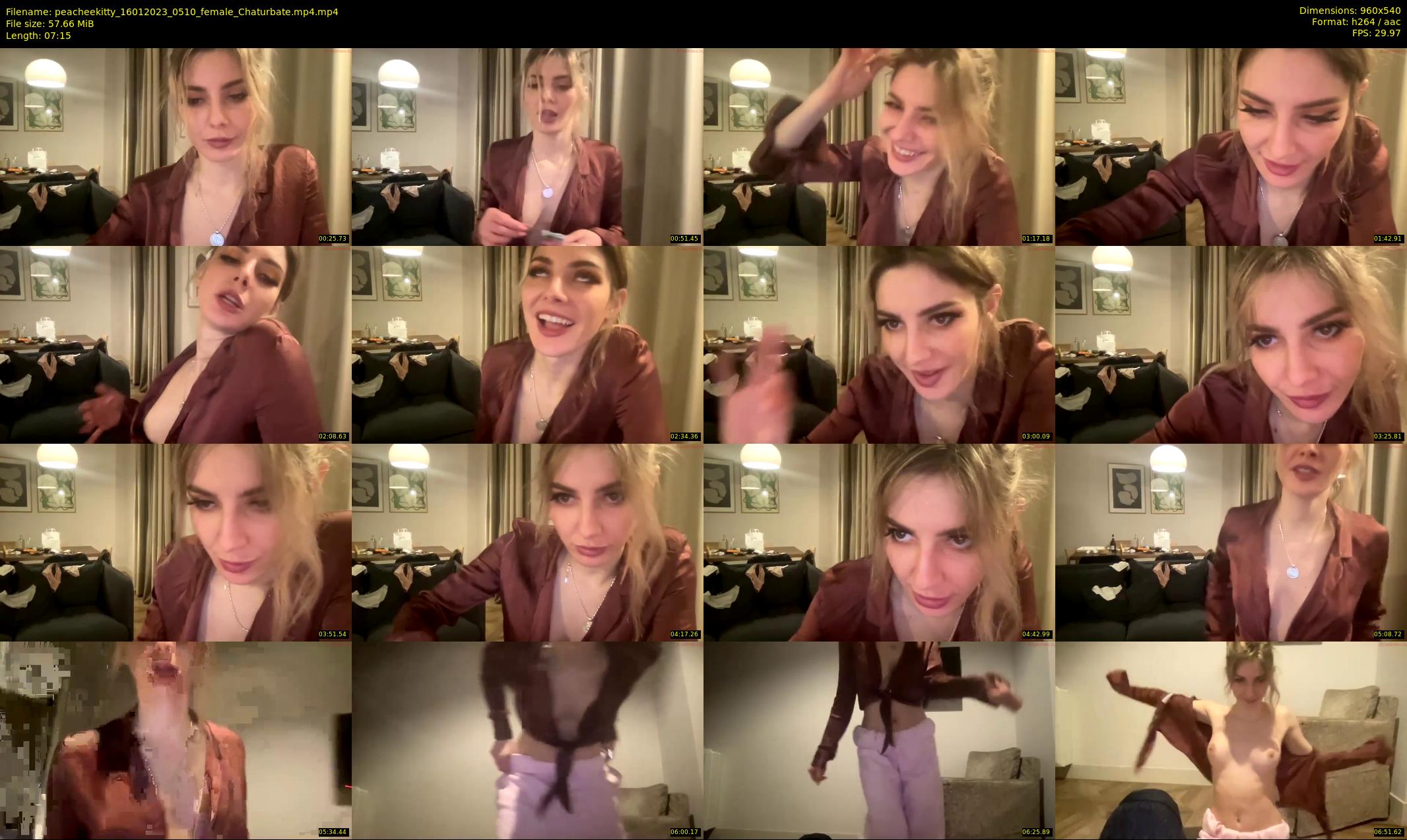peacheekitty — 8 minute Chaturbate female cam show recording, 480p, Jan 16, 2023