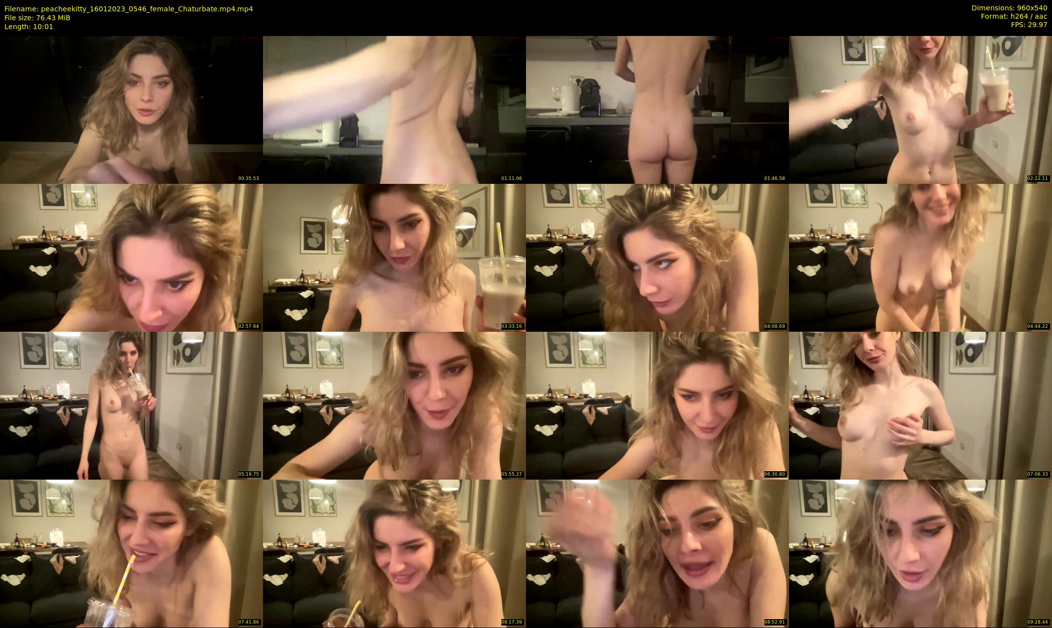 peacheekitty — 11 minute Chaturbate female cam show recording, 480p, Jan 16, 2023