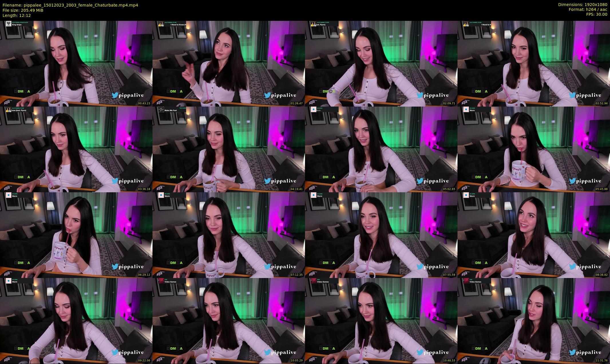 pippalee — 13 minute Chaturbate female cam show recording, 1080p, Jan 15, 2023