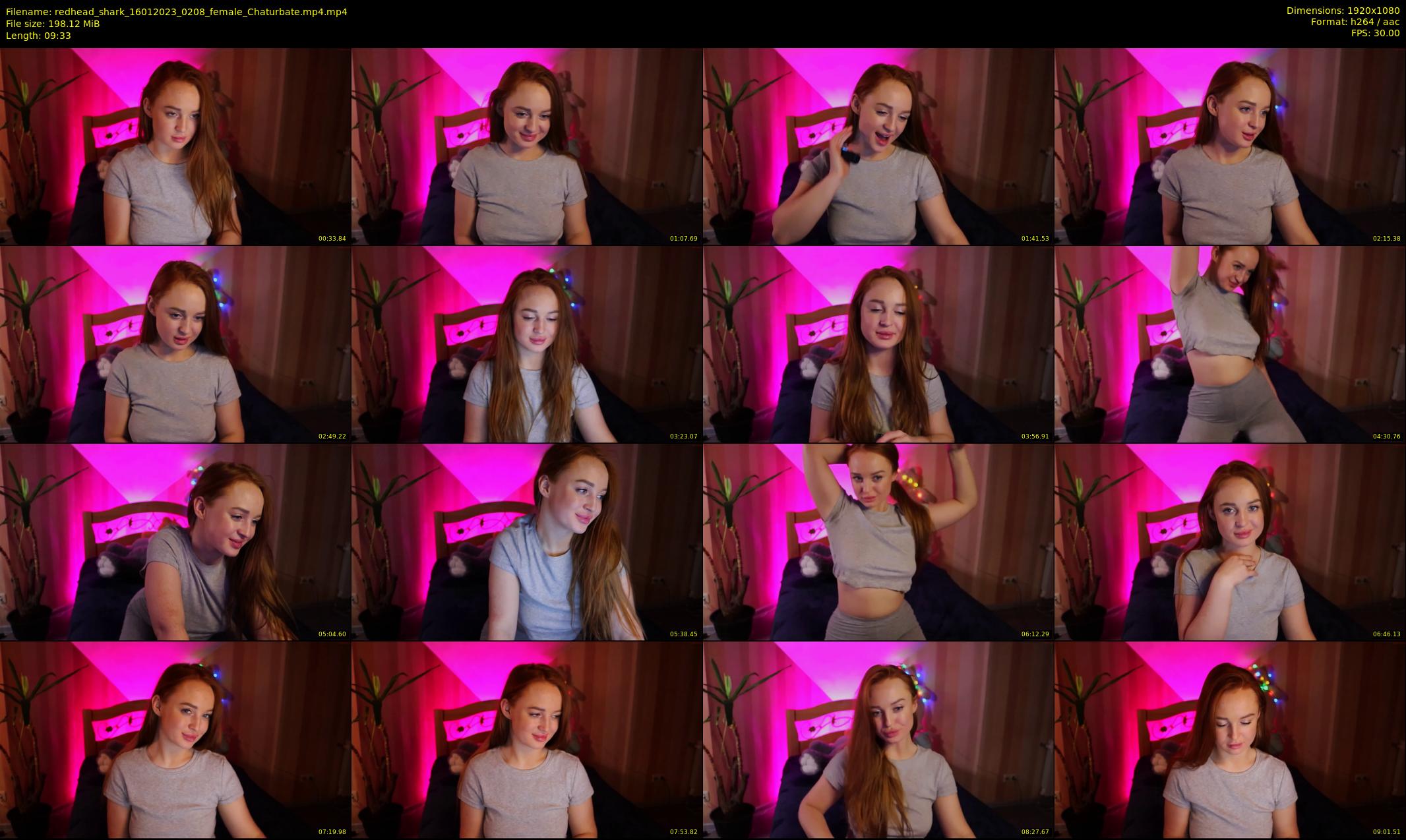 redhead_shark — 10 minute Chaturbate female cam show recording, 1080p, Jan 16, 2023