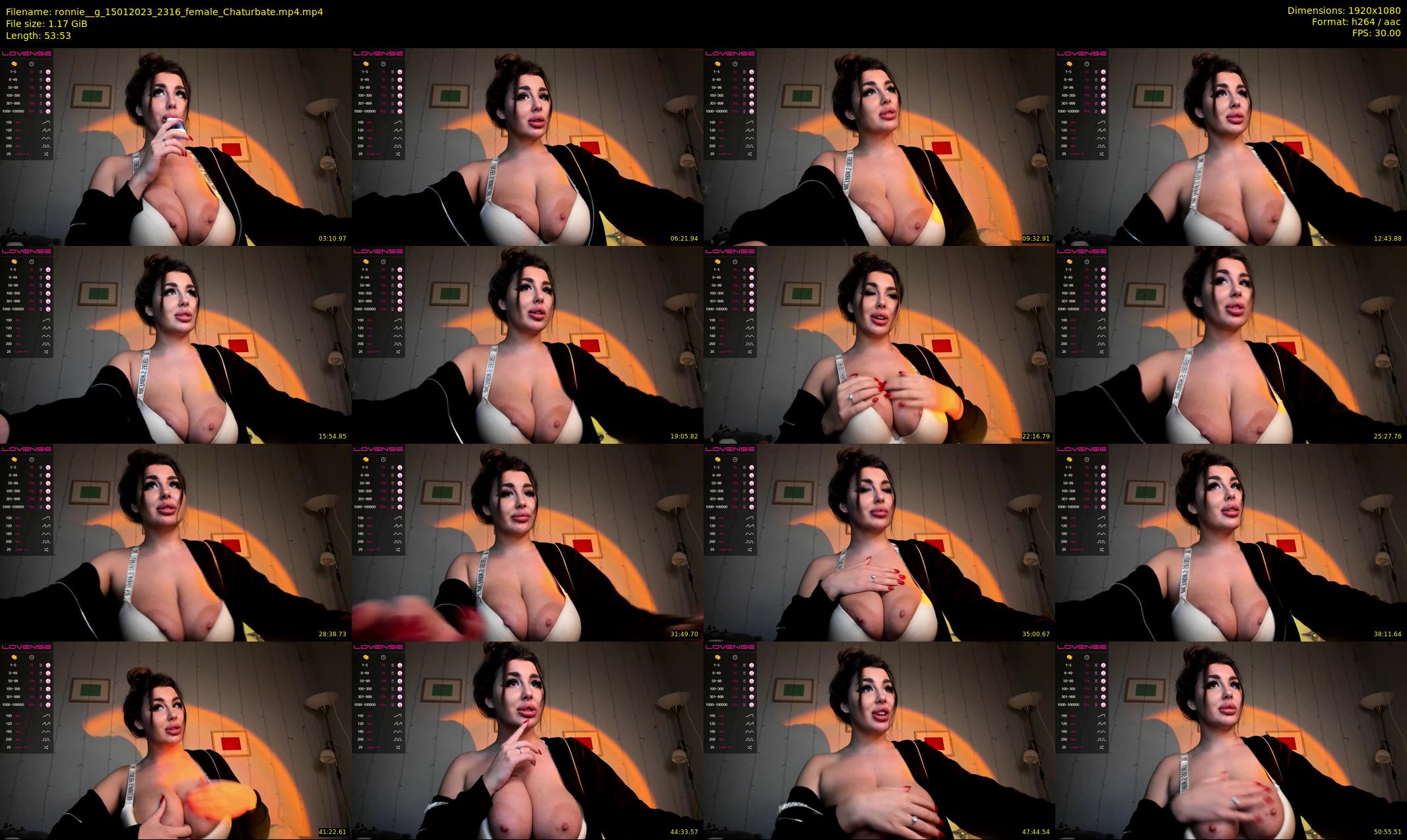 ronnie__g — 54 minute Chaturbate female cam show recording, 1080p, Jan 15, 2023
