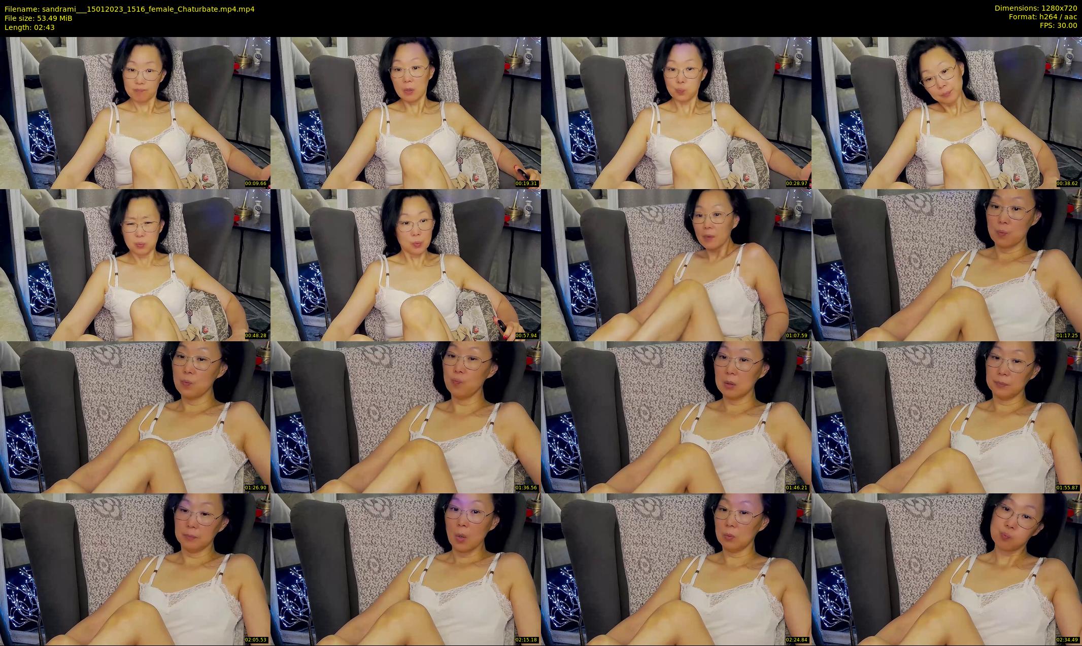 sandrami__ — 3 minute Chaturbate female cam show recording, 720p, Jan 15, 2023