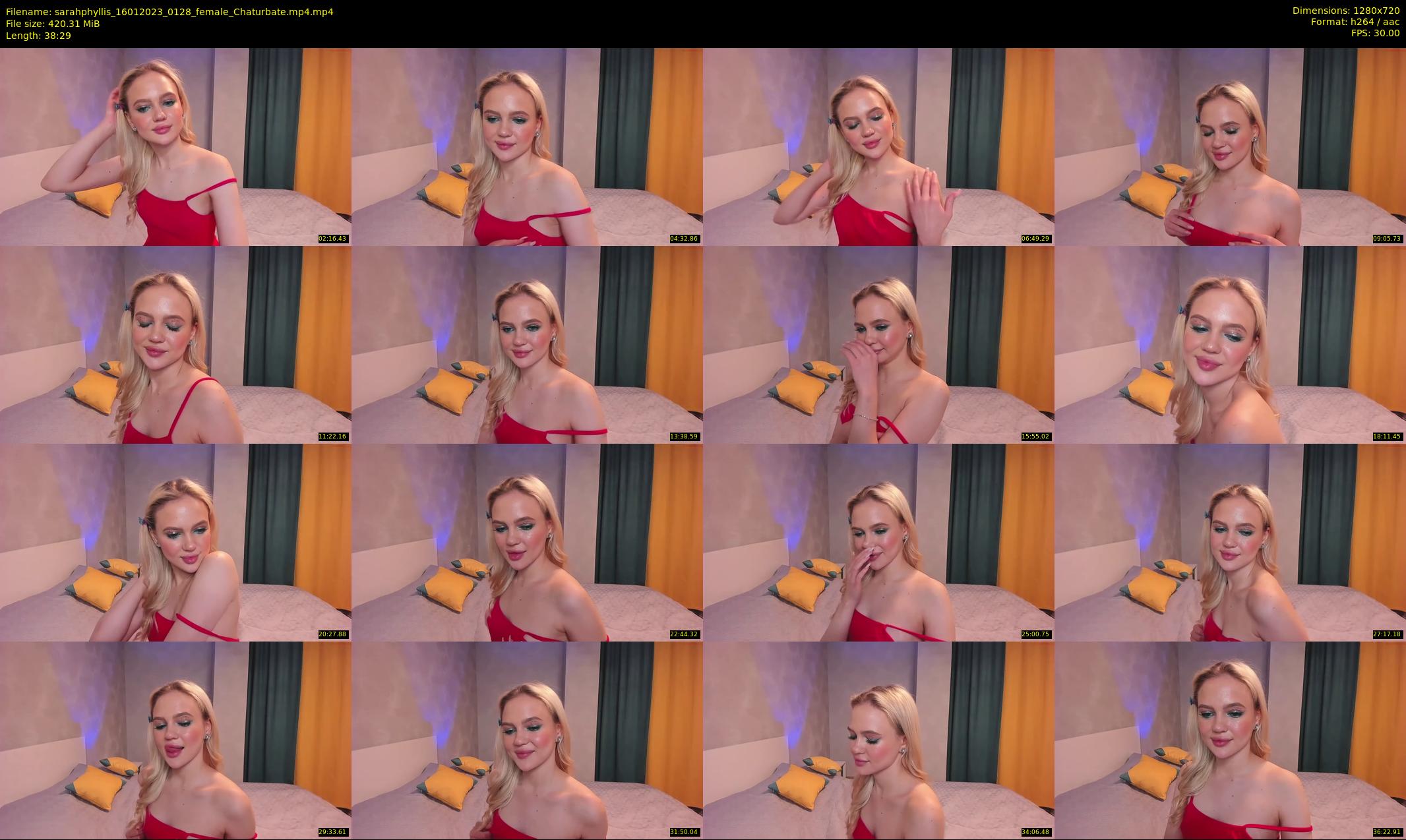 sarahphyllis — 39 minute Chaturbate female cam show recording, 720p, Jan 16, 2023
