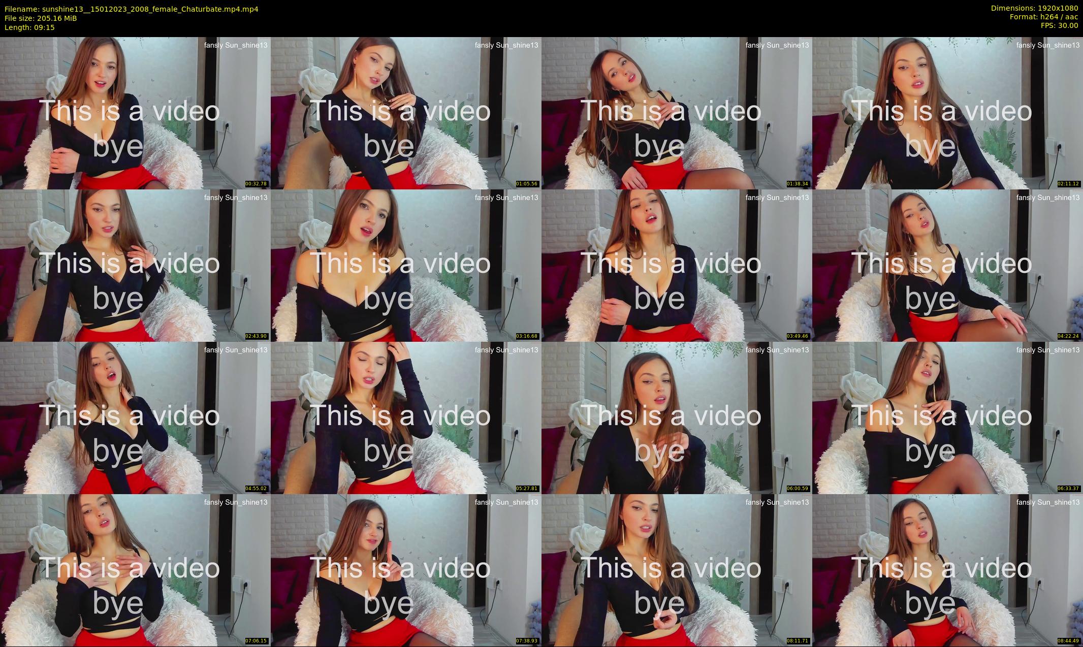 sunshine13_ — 10 minute Chaturbate female cam show recording, 1080p, Jan 15, 2023