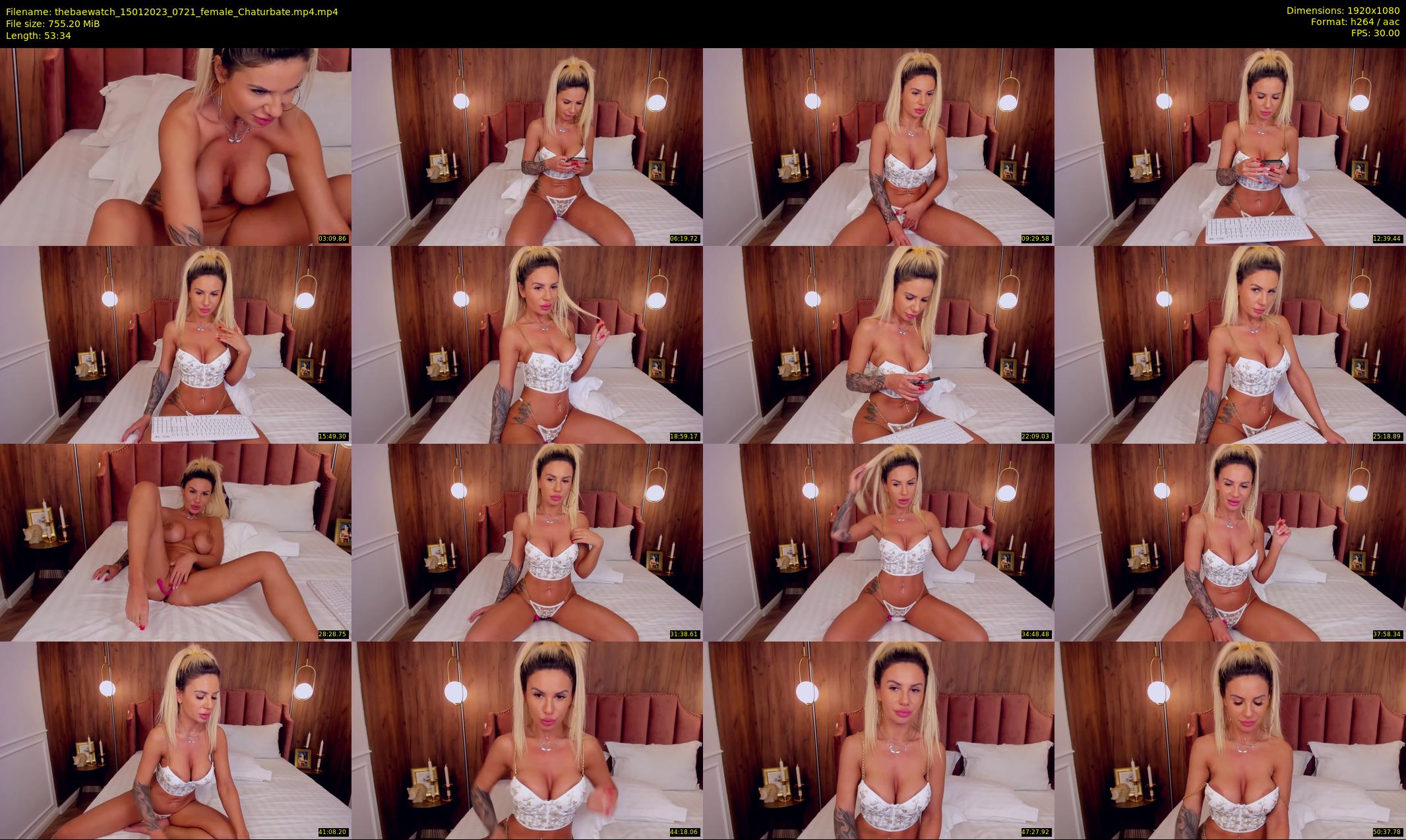thebaewatch — 54 minute Chaturbate female cam show recording, 1080p, Jan 15, 2023