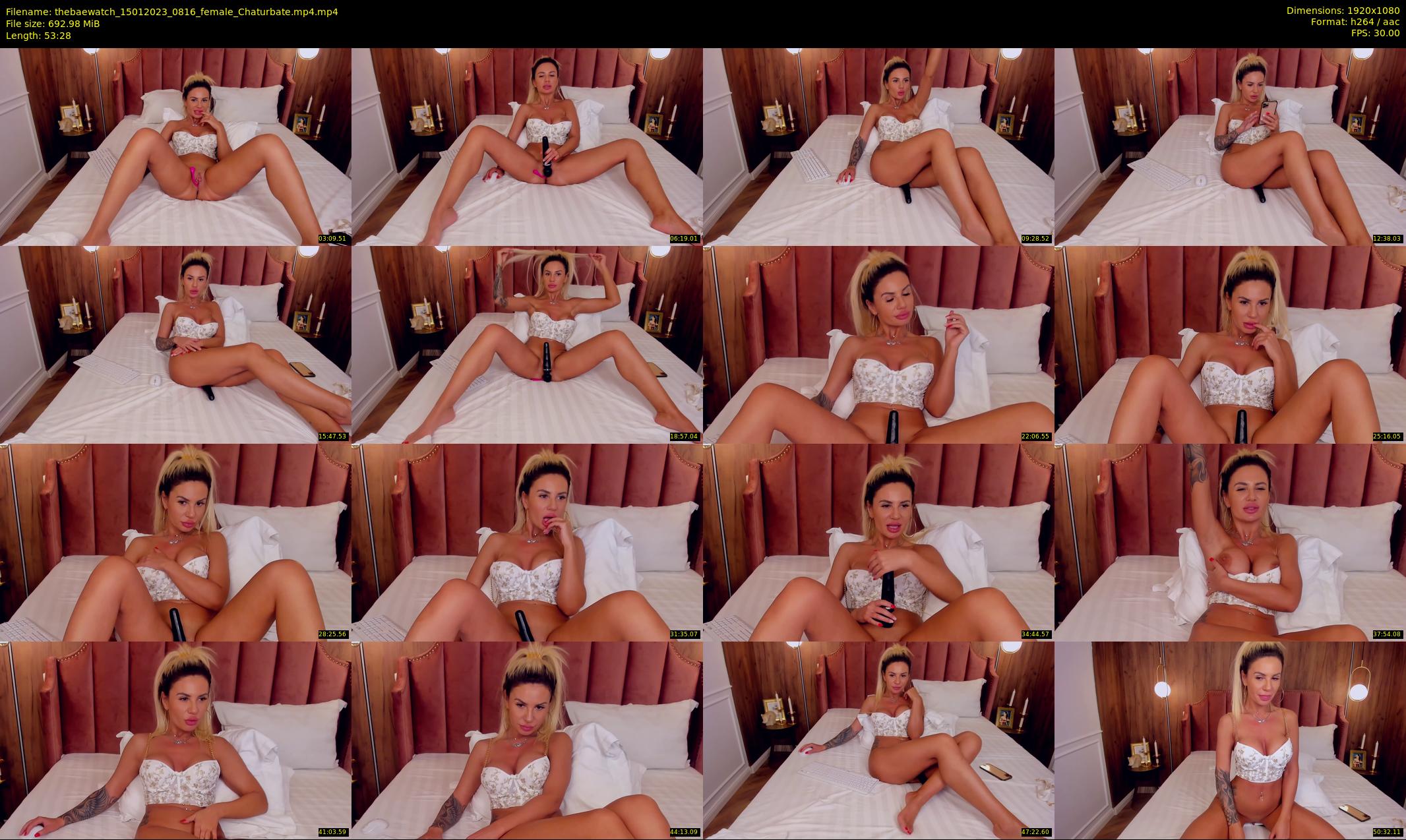 thebaewatch — 54 minute Chaturbate female cam show recording, 1080p, Jan 15, 2023