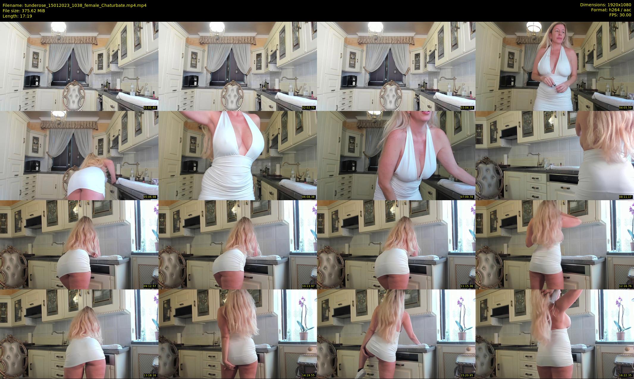 tunderose — 18 minute Chaturbate female cam show recording, 1080p, Jan 15, 2023