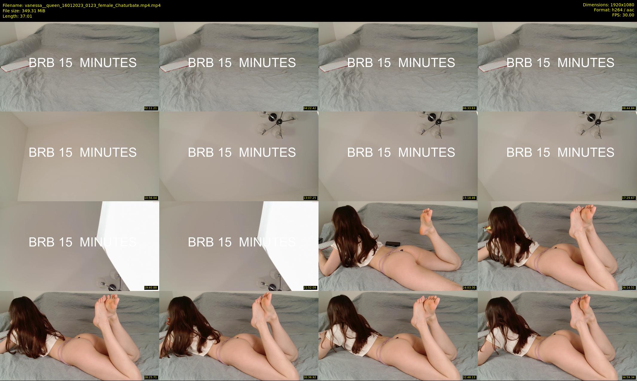 vanessa__queen — 38 minute Chaturbate female cam show recording, 1080p, Jan 16, 2023