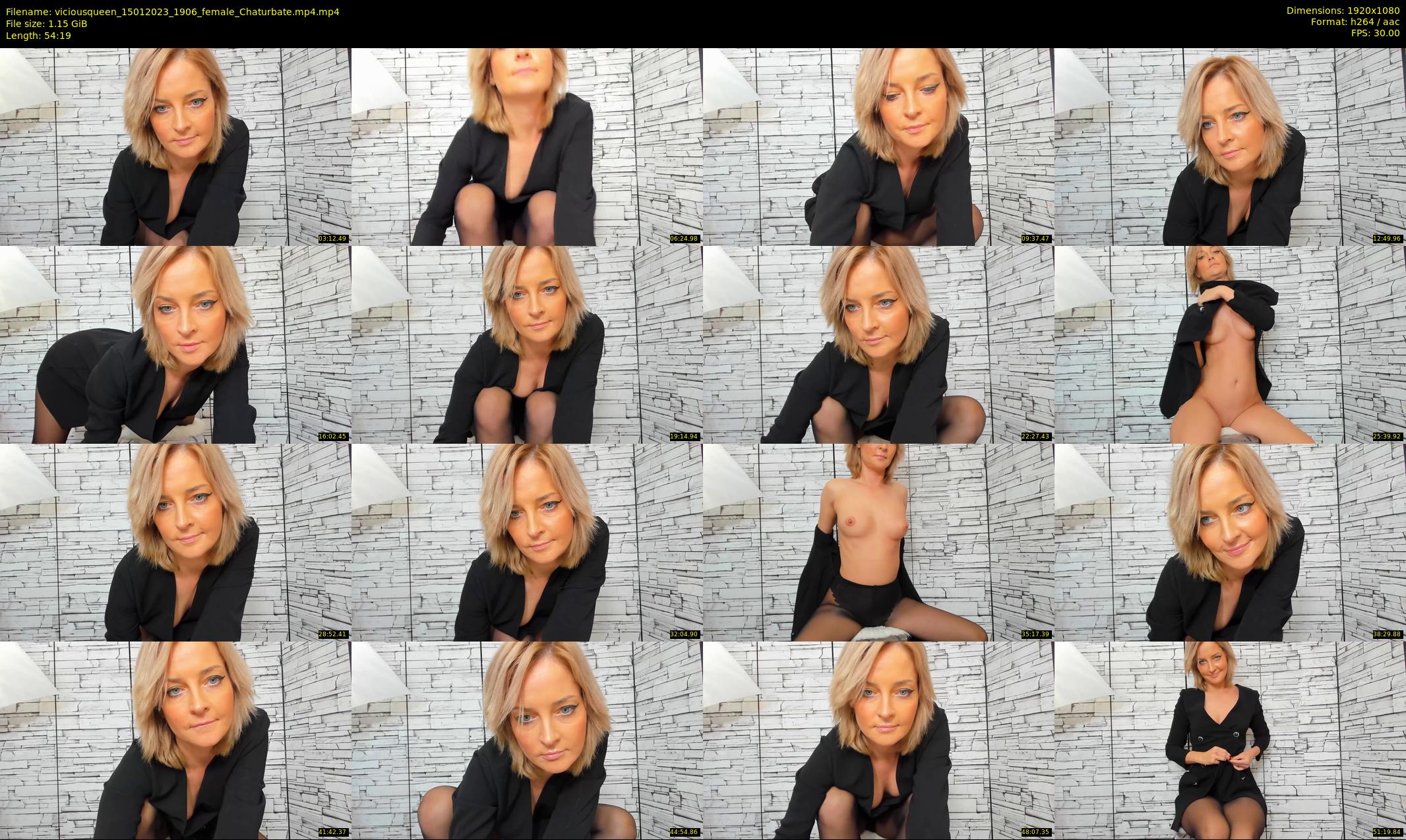 viciousqueen — 55 minute Chaturbate female cam show recording, 1080p, Jan 15, 2023