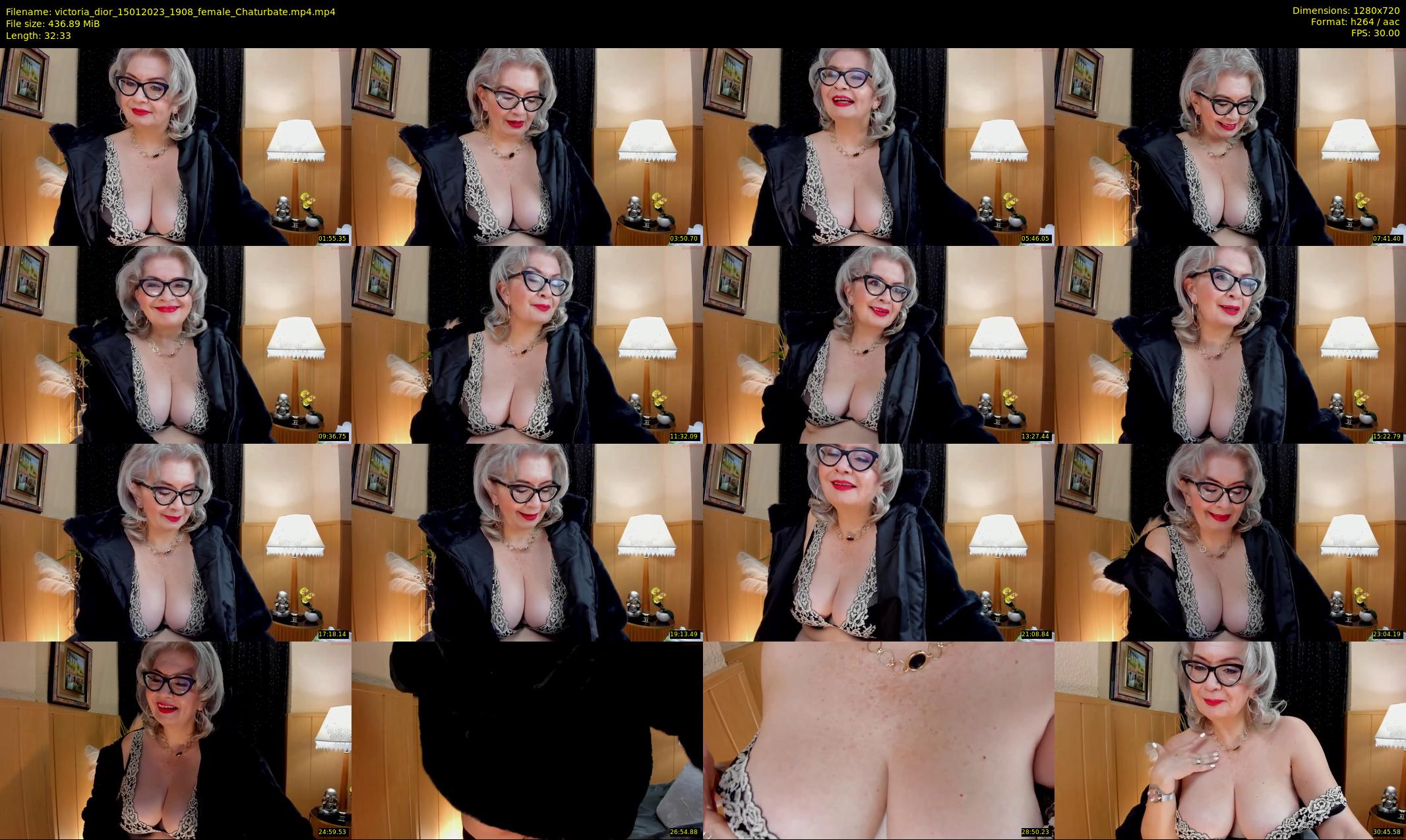 victoria_dior — 33 minute Chaturbate female cam show recording, 720p, Jan 15, 2023