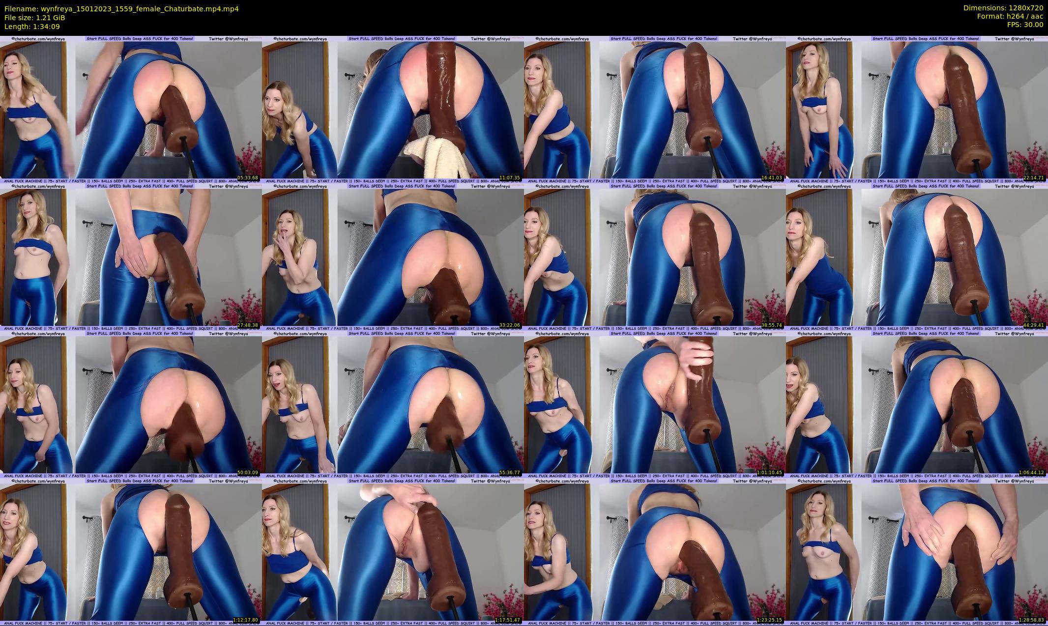 wynfreya — 95 minute Chaturbate female cam show recording, 720p, Jan 15, 2023