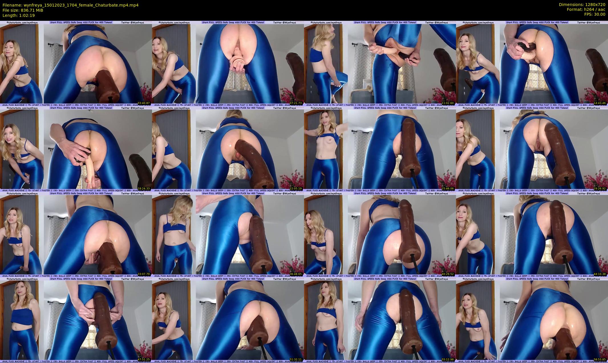 wynfreya — 63 minute Chaturbate female cam show recording, 720p, Jan 15, 2023