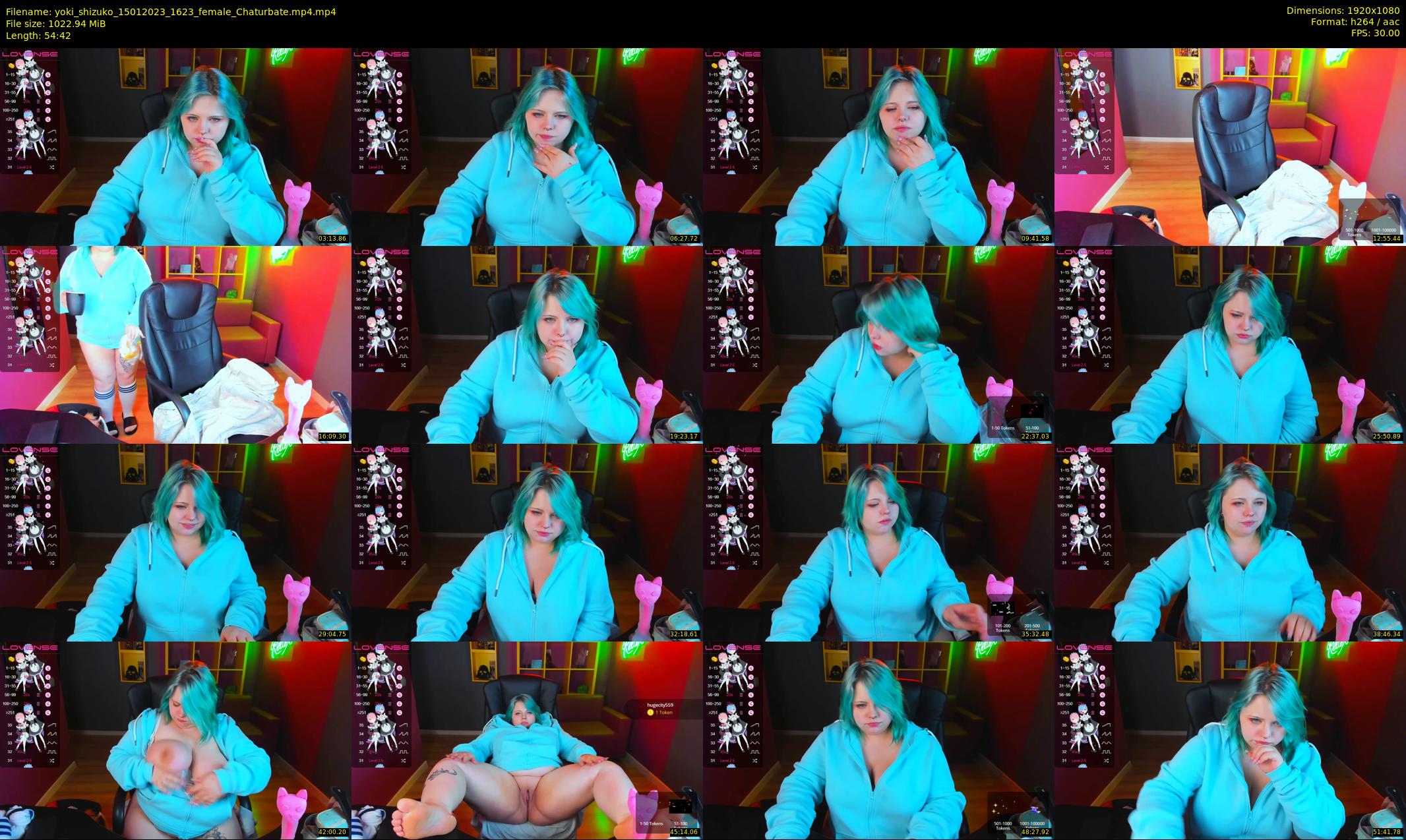 yoki_shizuko — 55 minute Chaturbate female cam show recording, 1080p, Jan 15, 2023
