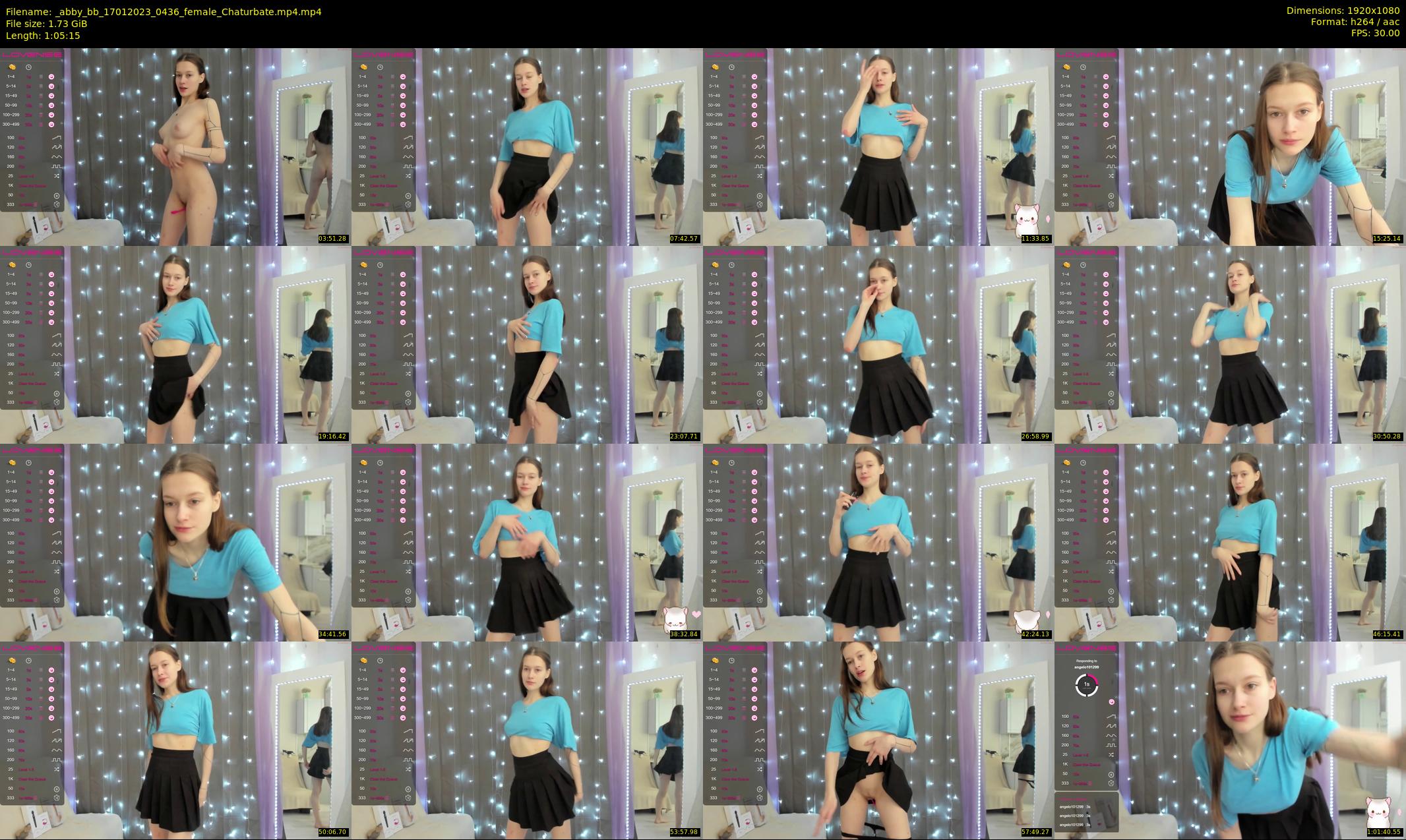 _abby_bb — 66 minute Chaturbate female cam show recording, 1080p, Jan 17, 2023