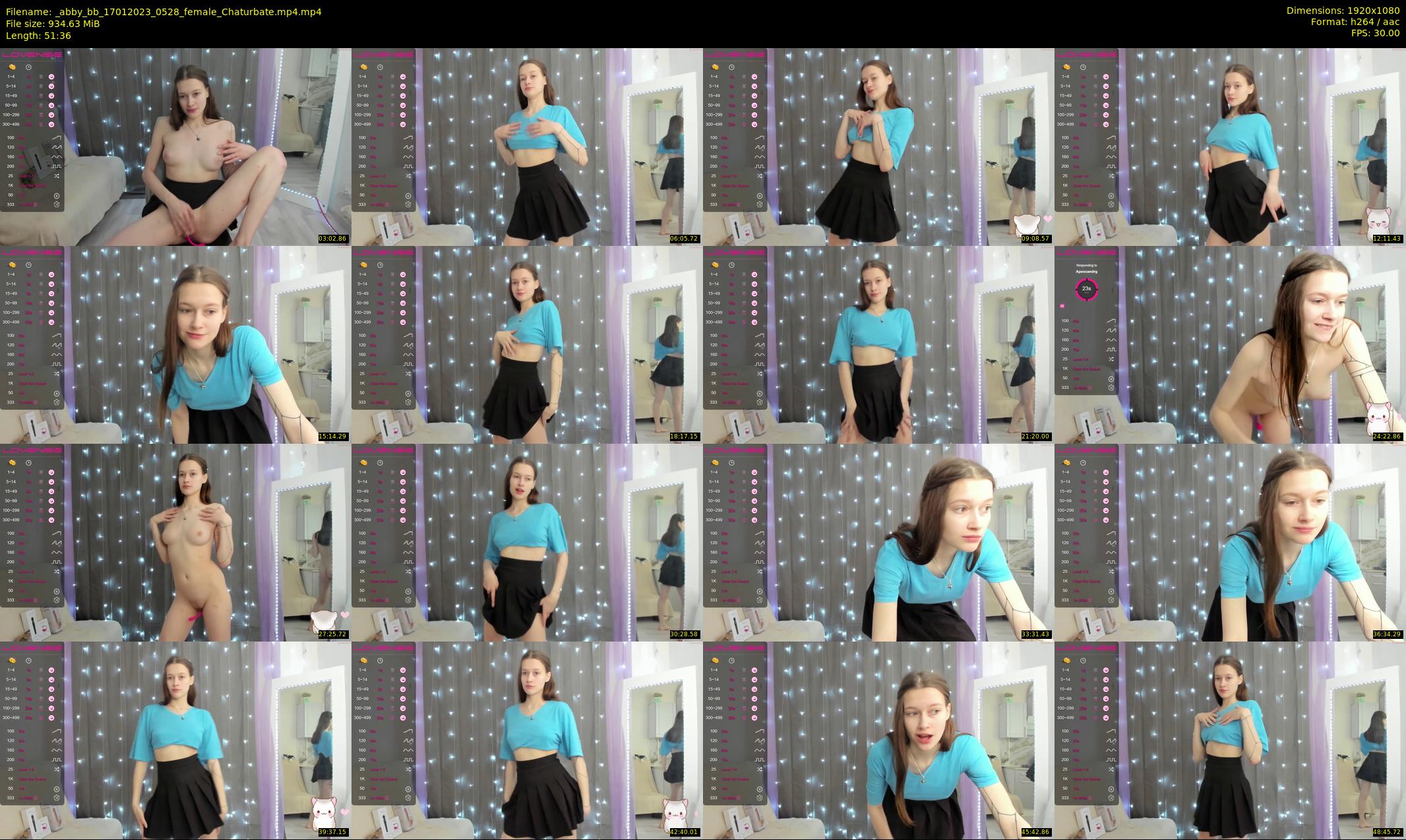 _abby_bb — 52 minute Chaturbate female cam show recording, 1080p, Jan 17, 2023