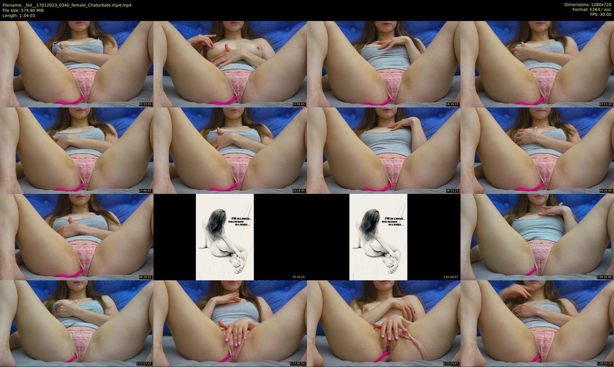 _feli_ — 95 minute Chaturbate female cam show recording, 720p, Jan 17, 2023