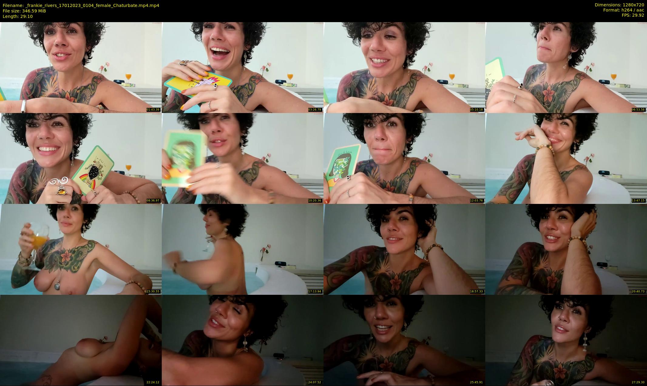 _frankie_rivers — 30 minute Chaturbate female cam show recording, 720p, Jan 17, 2023