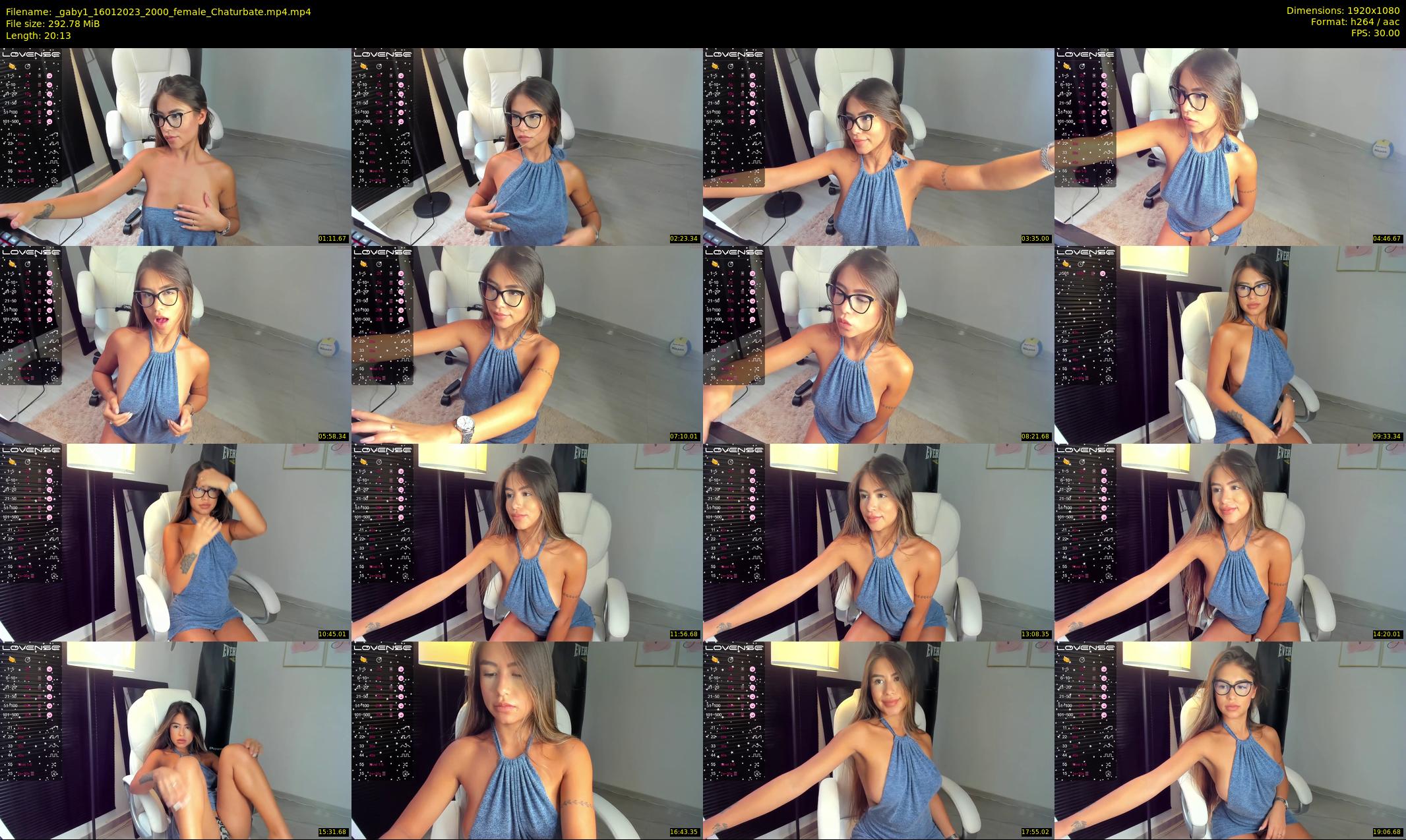 _gaby1 — 21 minute Chaturbate female cam show recording, 1080p, Jan 16, 2023