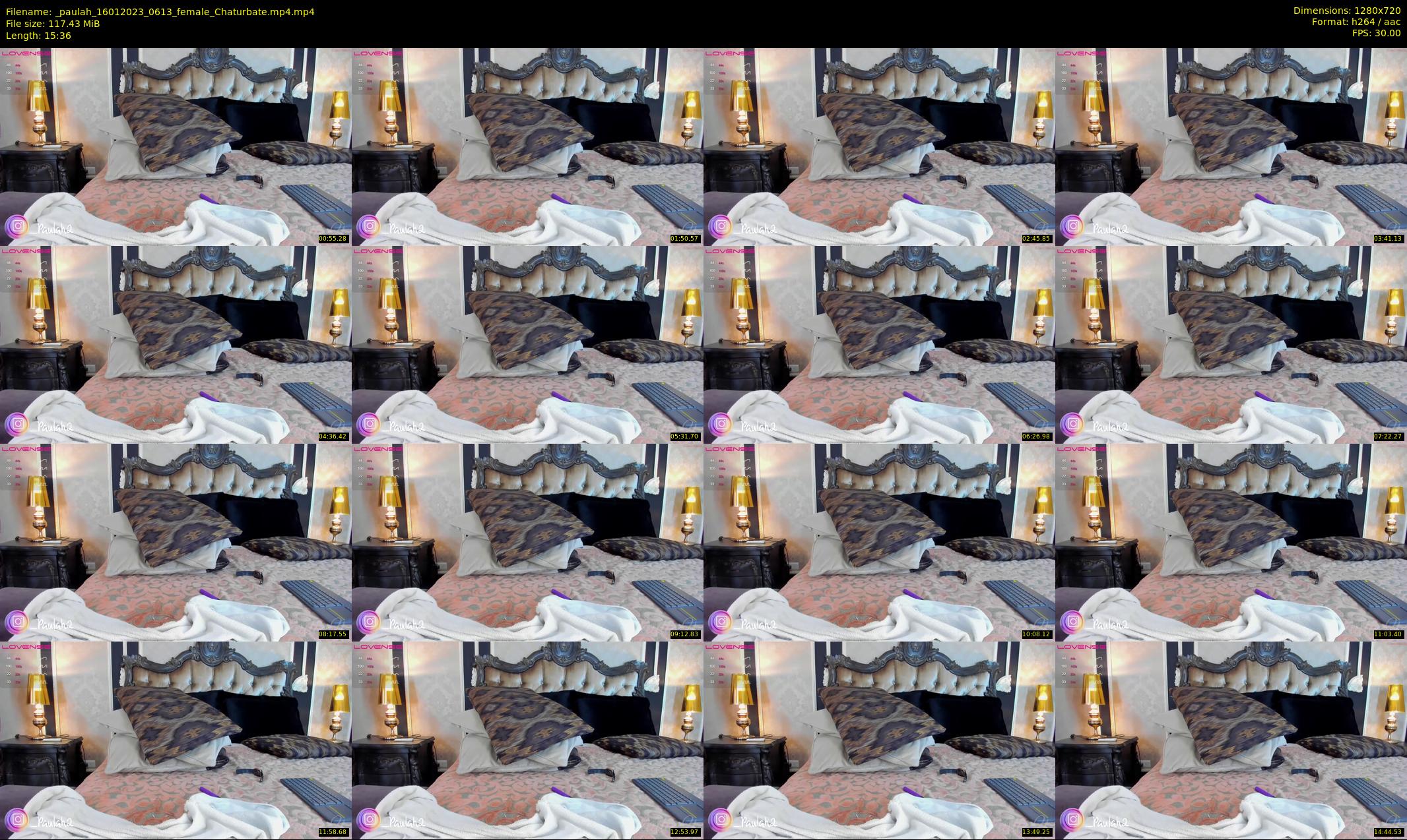 _paulah — 16 minute Chaturbate female cam show recording, 720p, Jan 16, 2023