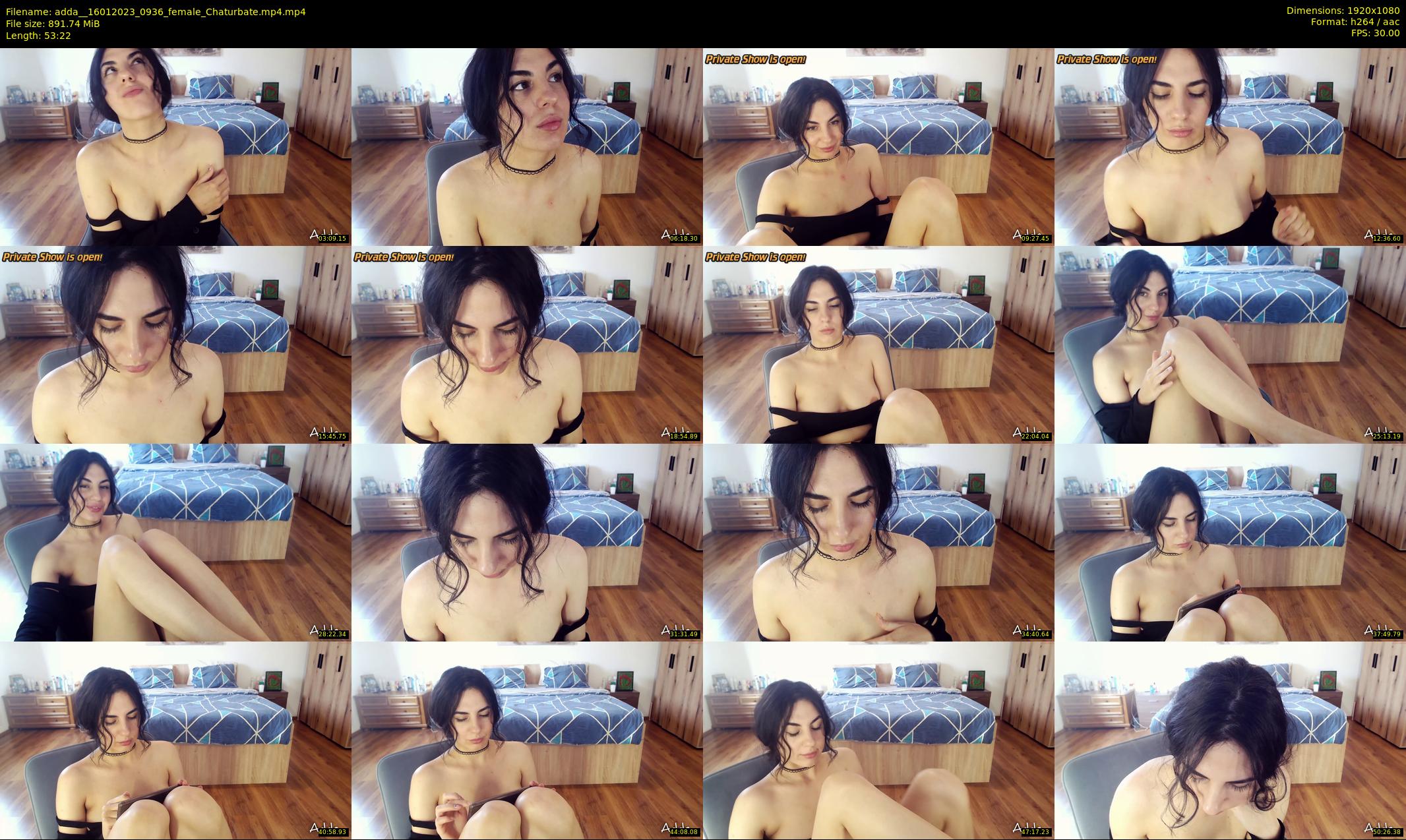 adda_ — 54 minute Chaturbate female cam show recording, 1080p, Jan 16, 2023