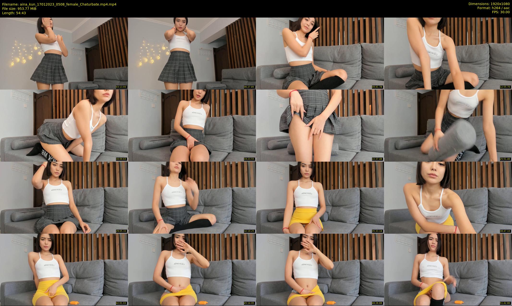 aina_kun — 55 minute Chaturbate female cam show recording, 1080p, Jan 17, 2023