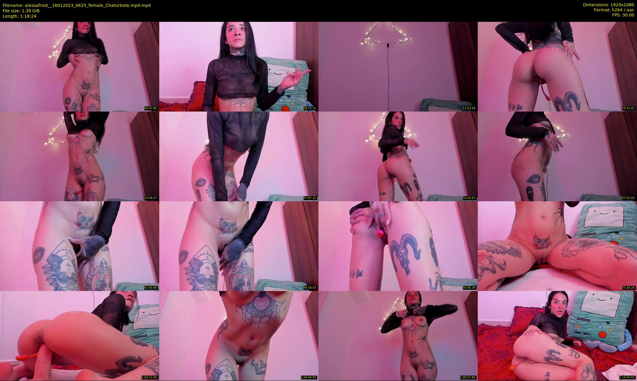 alessafrost_ — 79 minute Chaturbate female cam show recording, 1080p, Jan 16, 2023