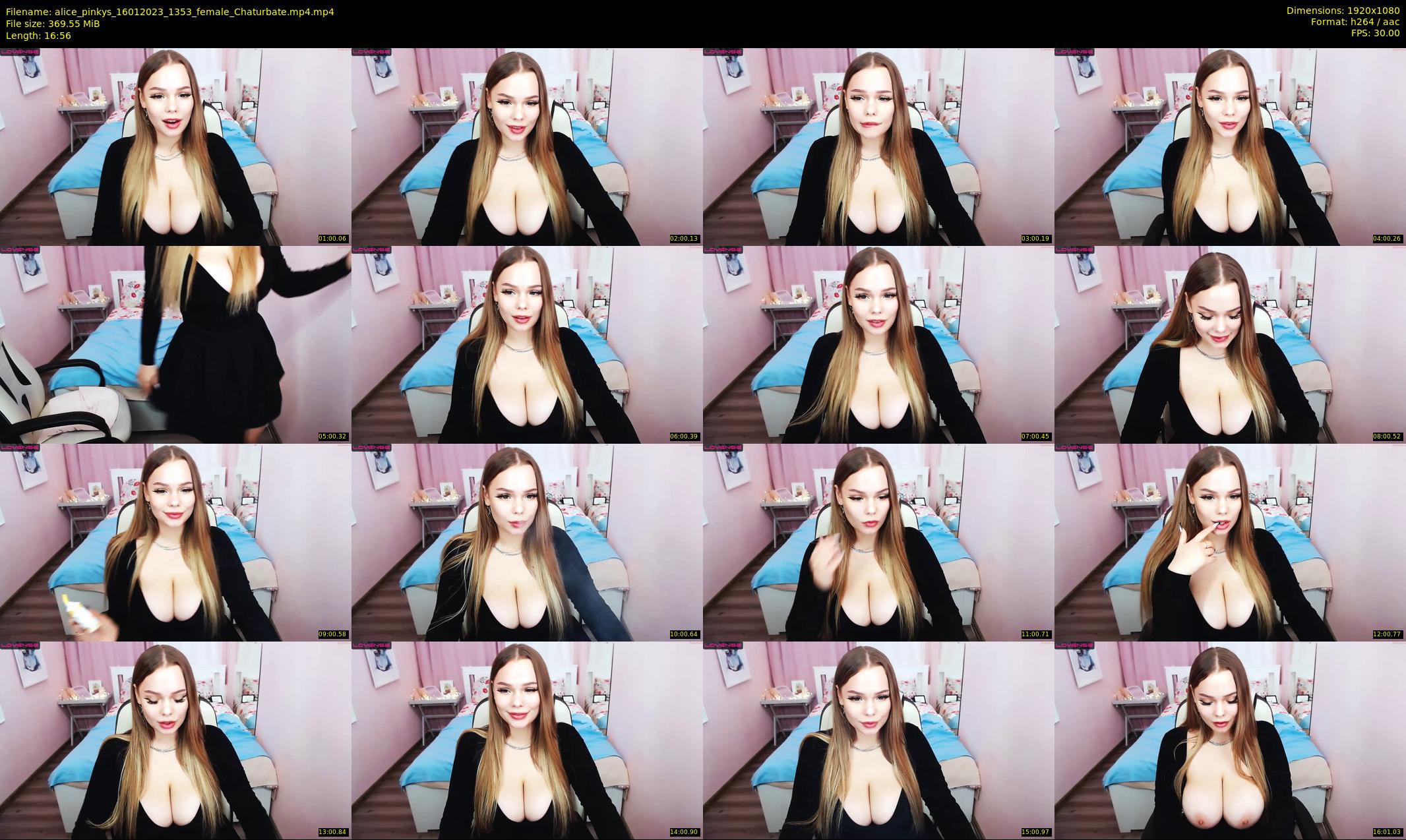 alice_pinkys — 17 minute Chaturbate female cam show recording, 1080p, Jan 16, 2023