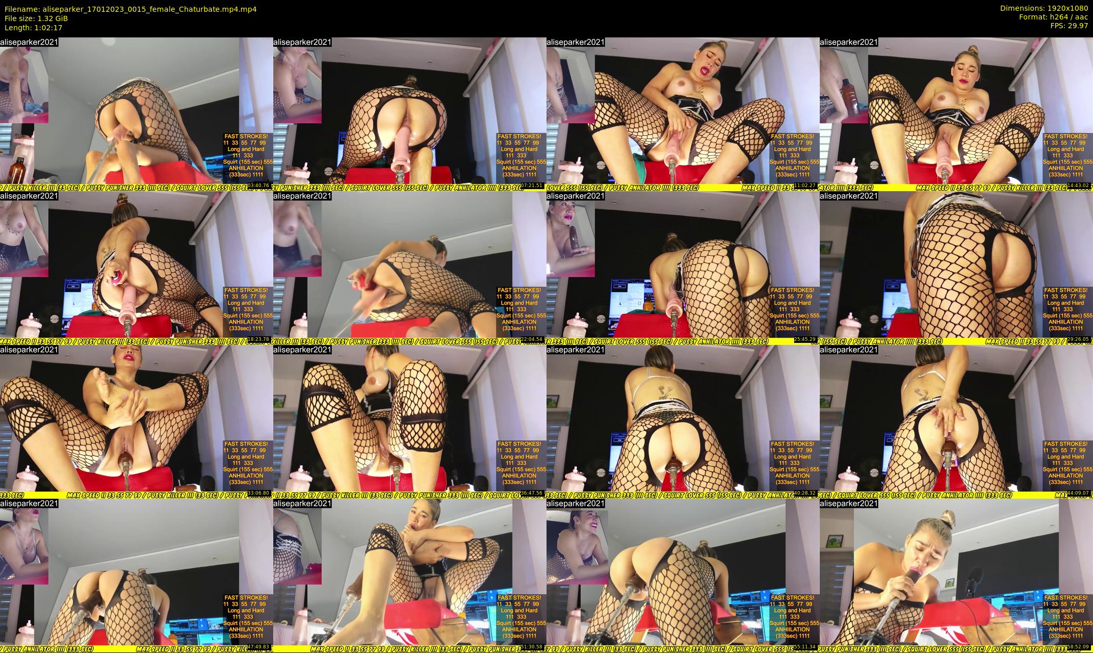 aliseparker — 63 minute Chaturbate female cam show recording, 1080p, Jan 17, 2023