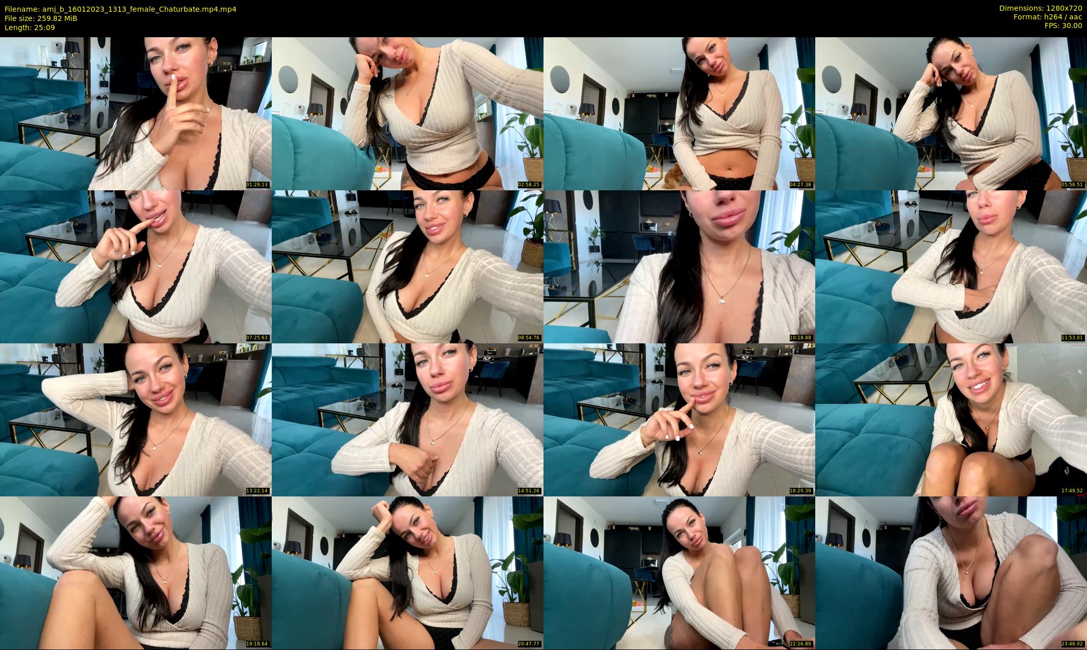 amj_b — 26 minute Chaturbate female cam show recording, 720p, Jan 16, 2023
