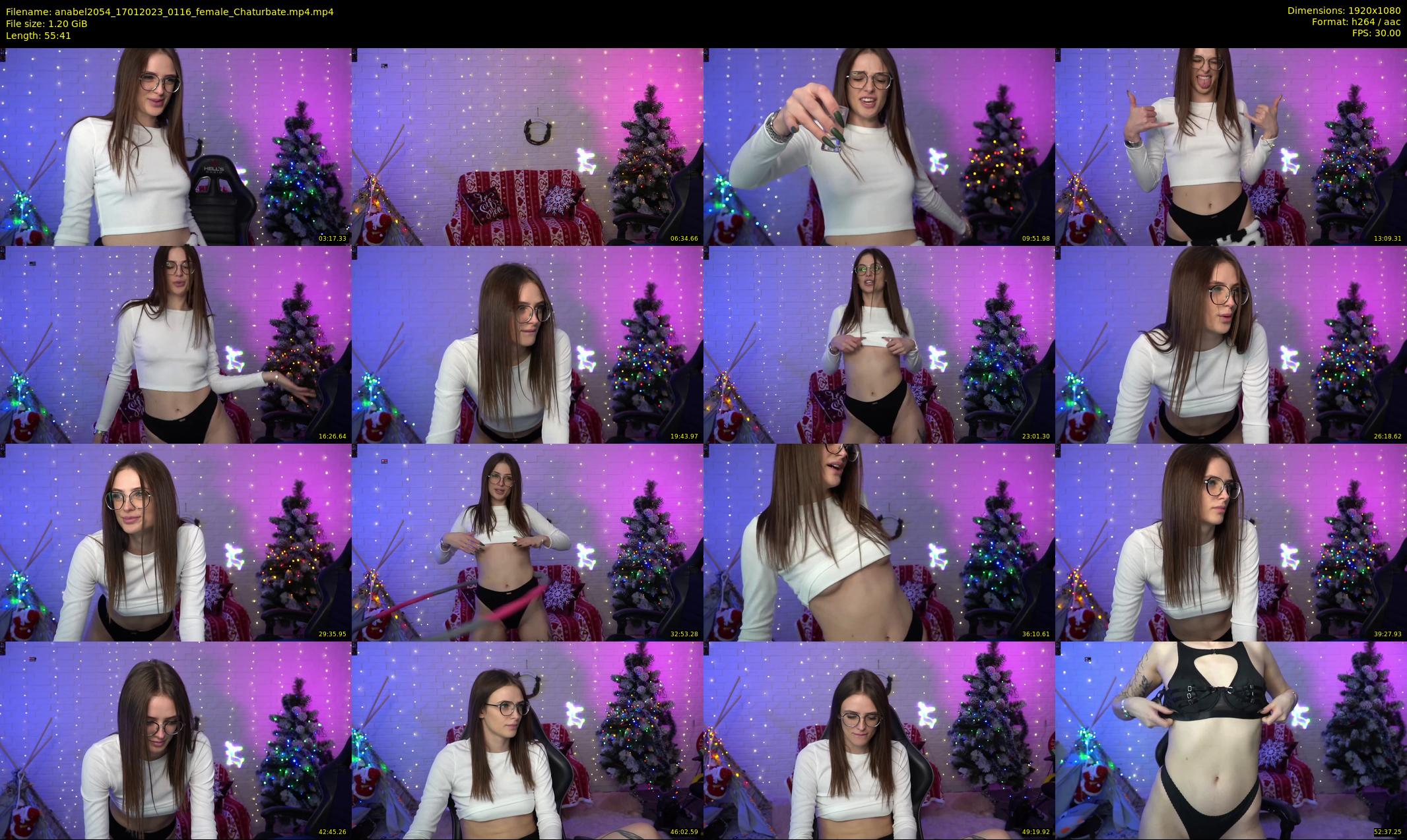 anabel2054 — 56 minute Chaturbate female cam show recording, 1080p, Jan 17, 2023