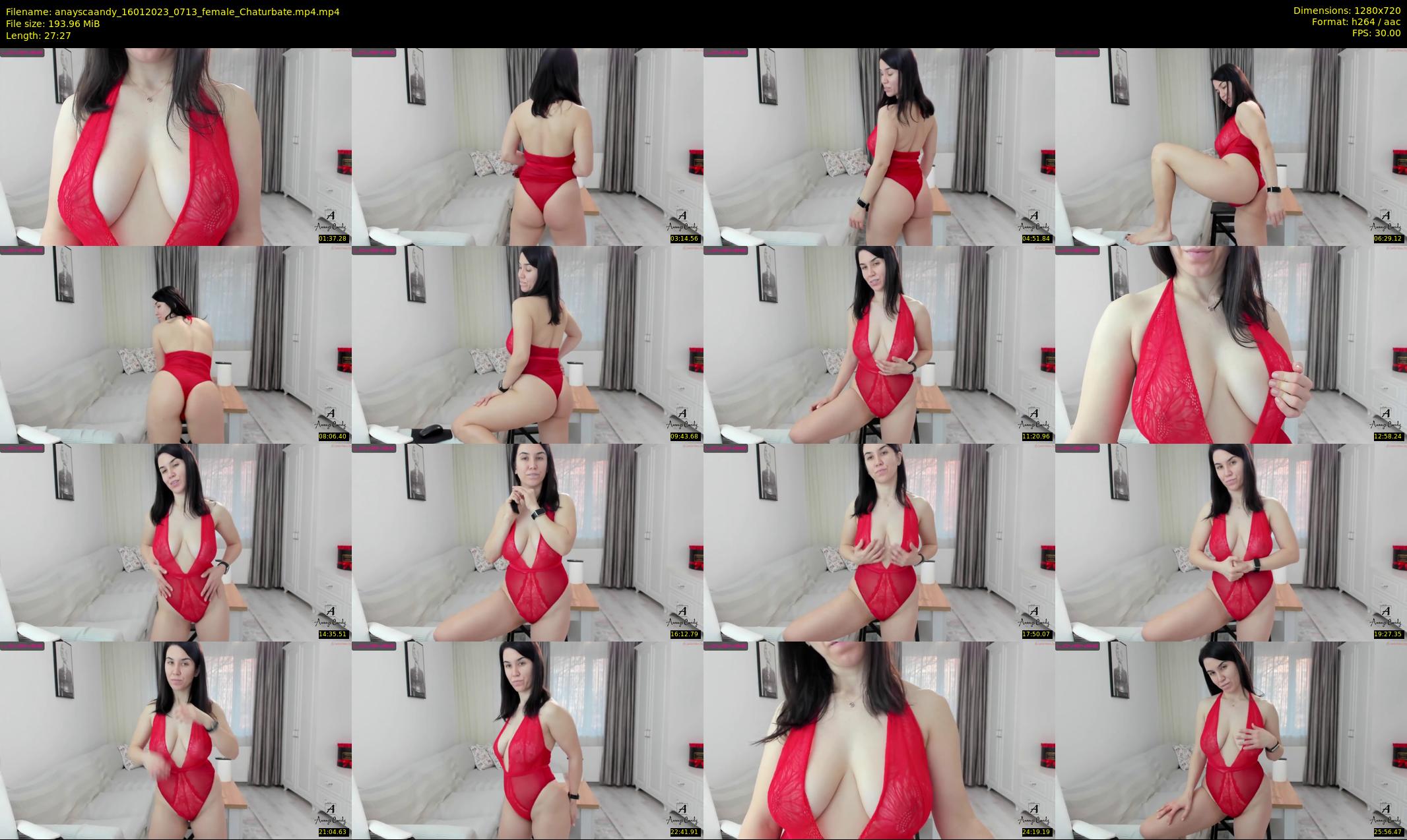 anayscaandy — 28 minute Chaturbate female cam show recording, 720p, Jan 16, 2023