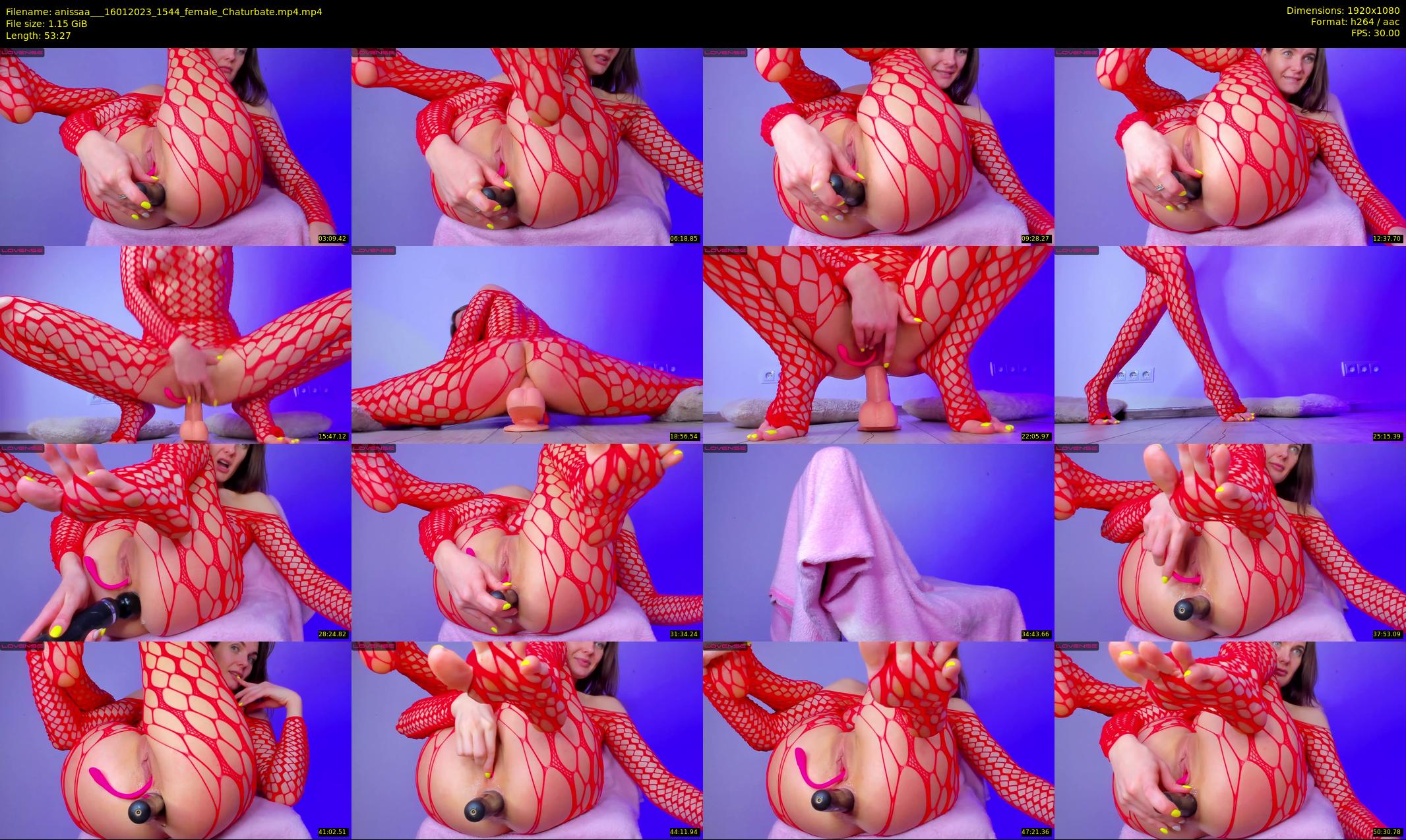 anissaa__ — 54 minute Chaturbate female cam show recording, 1080p, Jan 16, 2023