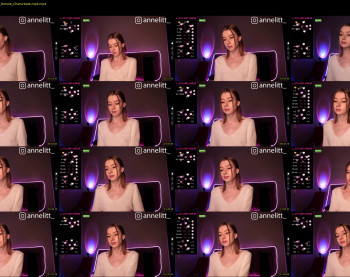 annelitt — 21 minute Chaturbate female cam show recording, 1080p, Jan 16, 2023