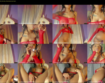 aprillebony — 24 minute Chaturbate female cam show recording, 720p, Jan 16, 2023