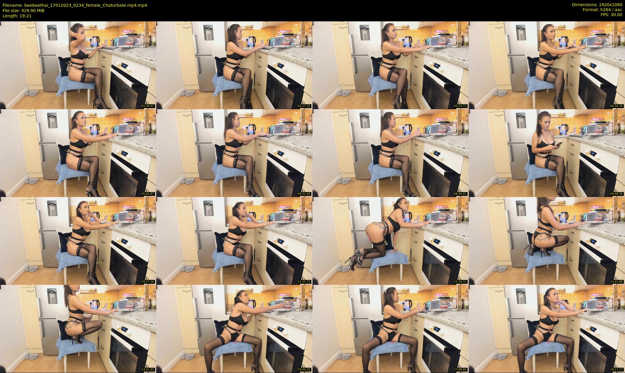 beebeethai — 20 minute Chaturbate female cam show recording, 1080p, Jan 17, 2023