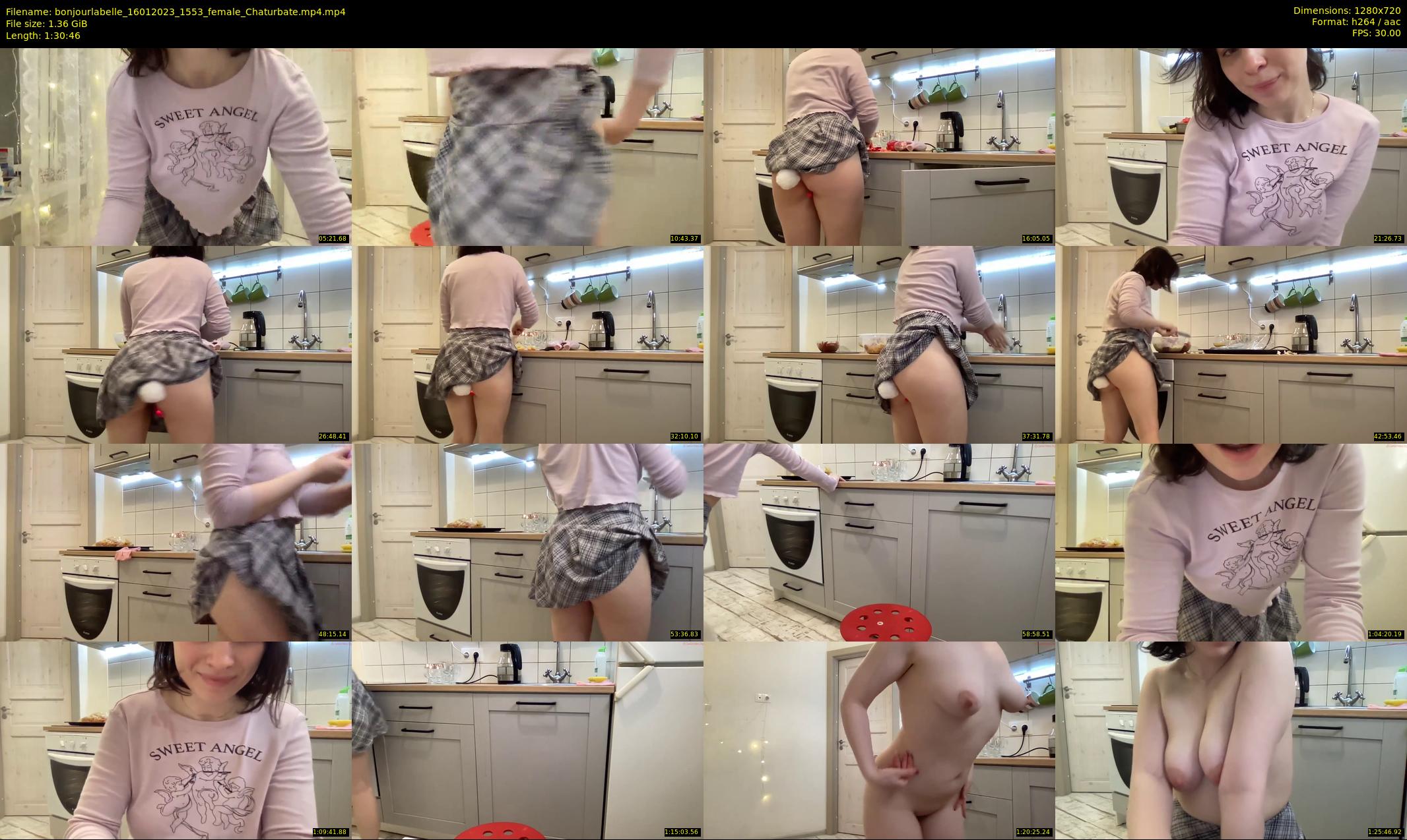 bonjourlabelle — 91 minute Chaturbate female cam show recording, 720p, Jan 16, 2023