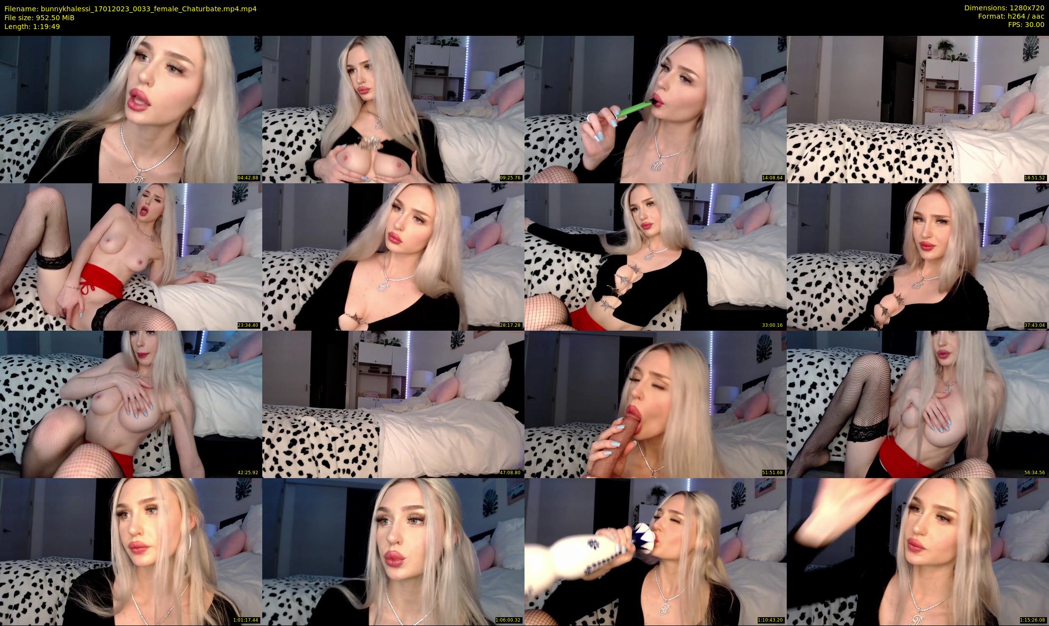 bunnykhalessi — 80 minute Chaturbate female cam show recording, 720p, Jan 17, 2023