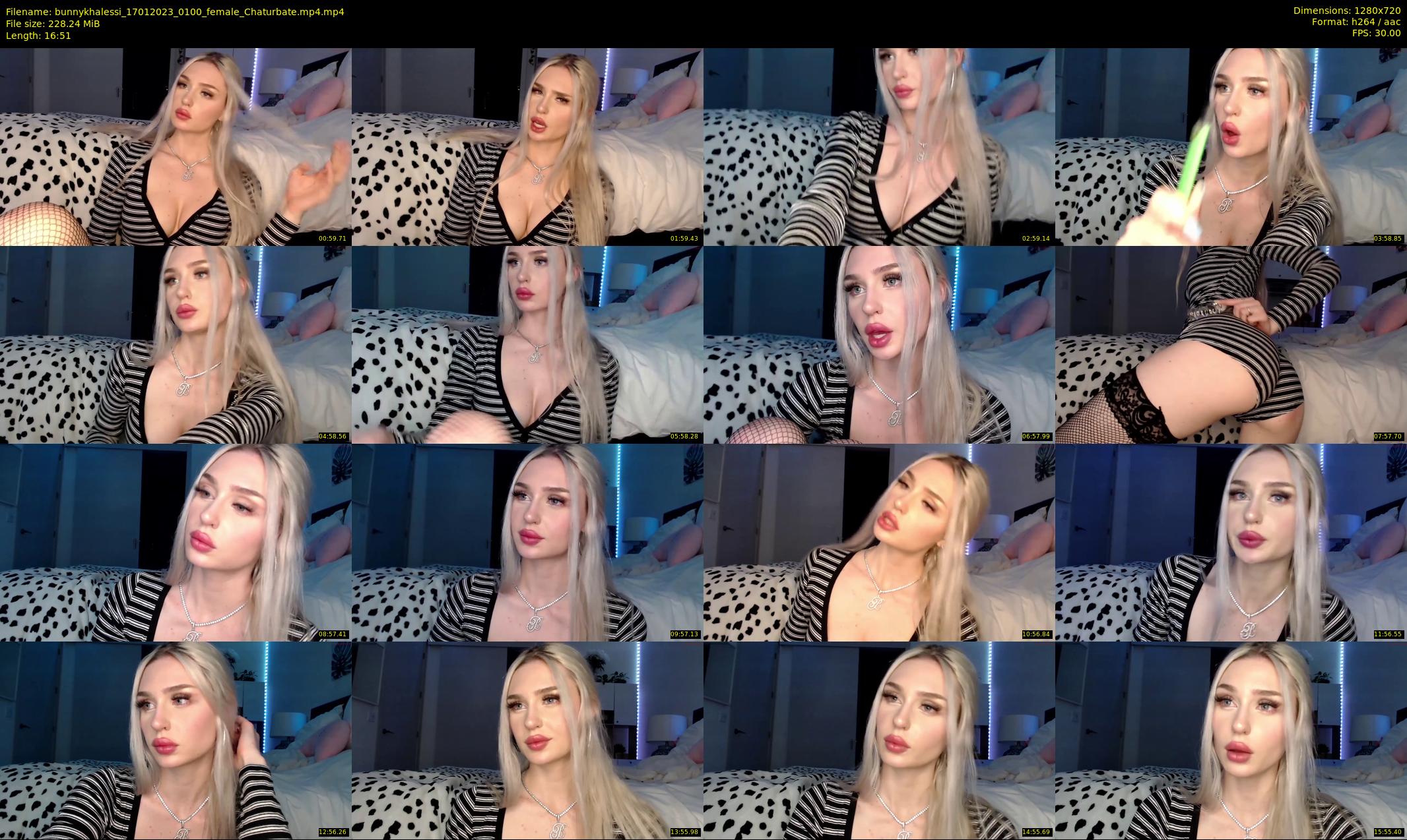 bunnykhalessi — 17 minute Chaturbate female cam show recording, 720p, Jan 17, 2023