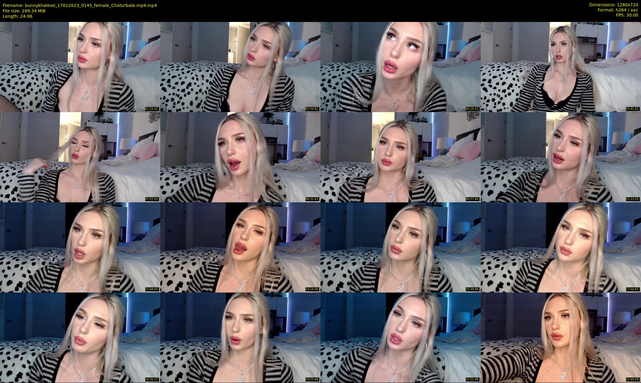 bunnykhalessi — 25 minute Chaturbate female cam show recording, 720p, Jan 17, 2023